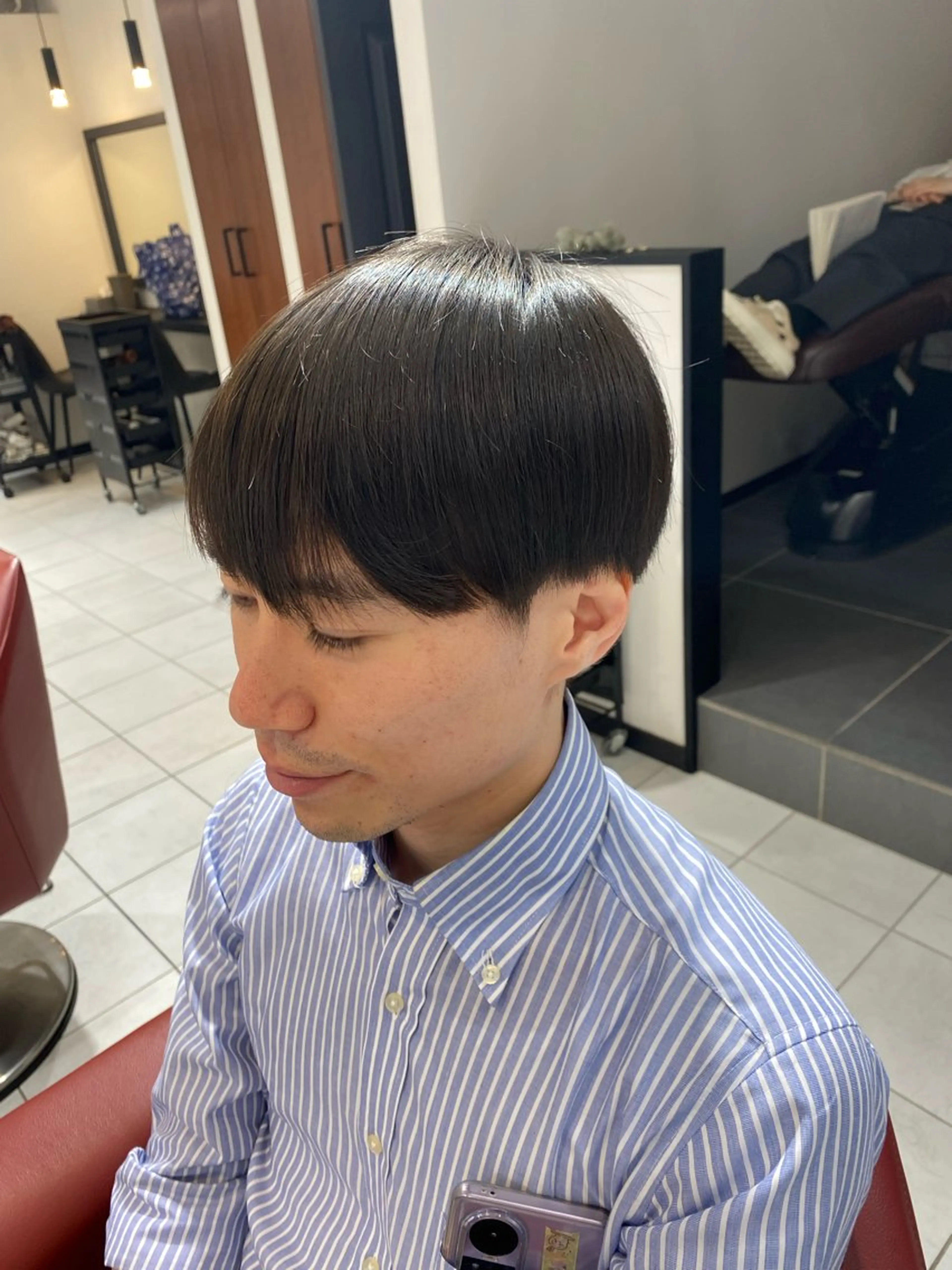 メンズ equri×SHISEIDO所属・下田 希/レディースカットのヘアスタイル