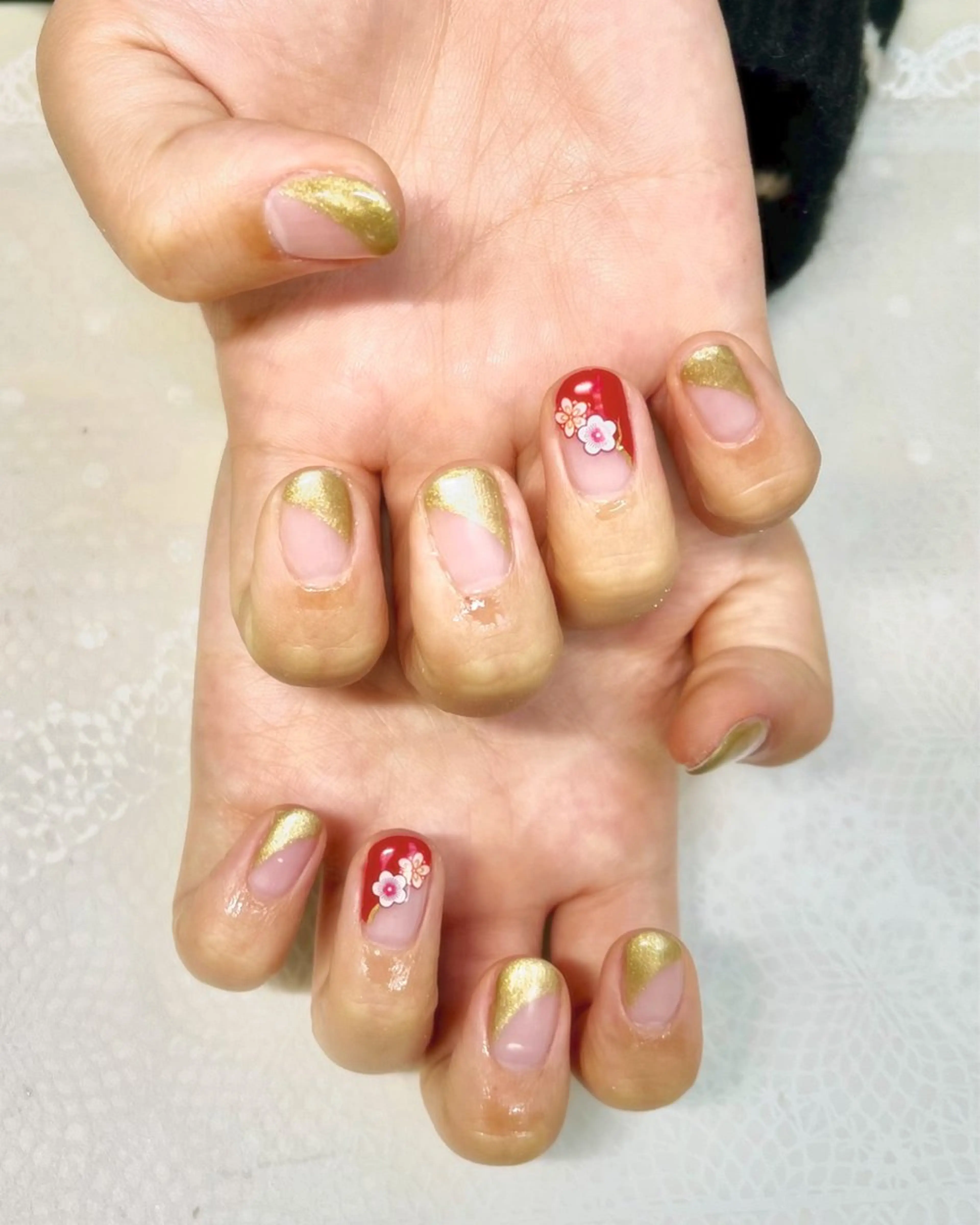 ネイル ハンドネイル 新宿ネイルサロン ジェミディローサ所属・新宿ネイルサロン ジェミディローサのネイルデザイン