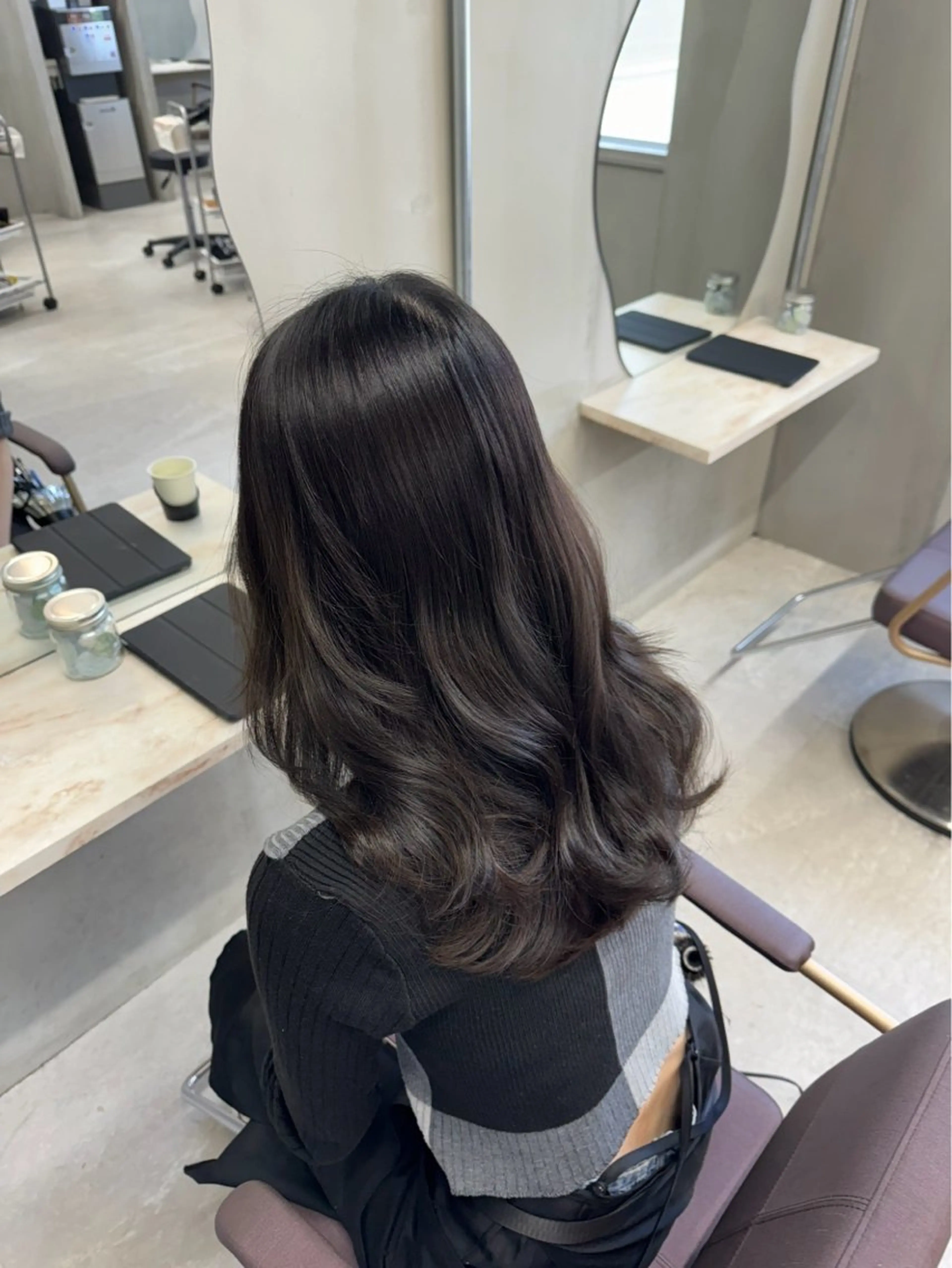 カットカラーの写真