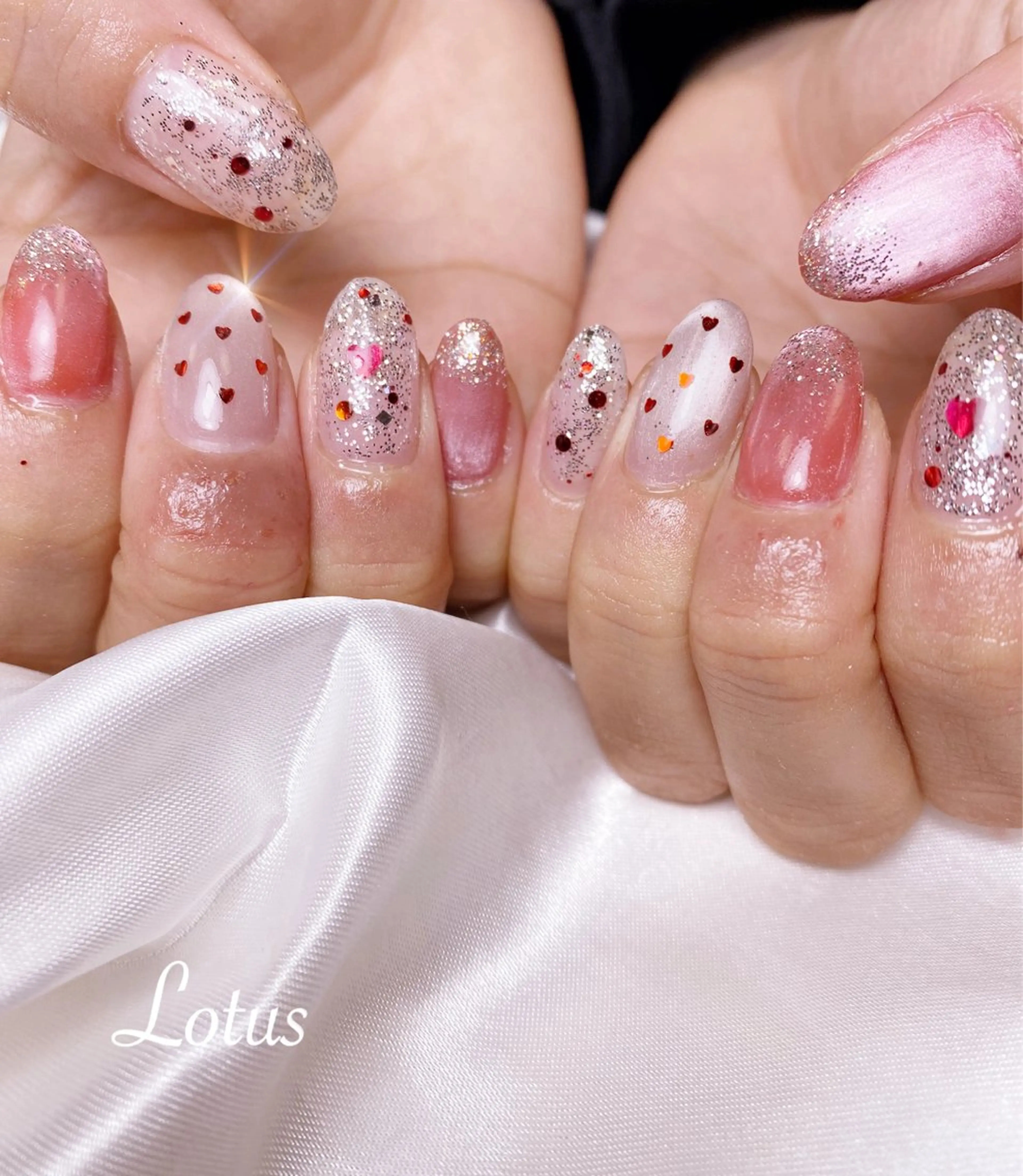 ネイル ハンドネイル ネイル＆脱毛 Lotus🌸のネイルデザイン