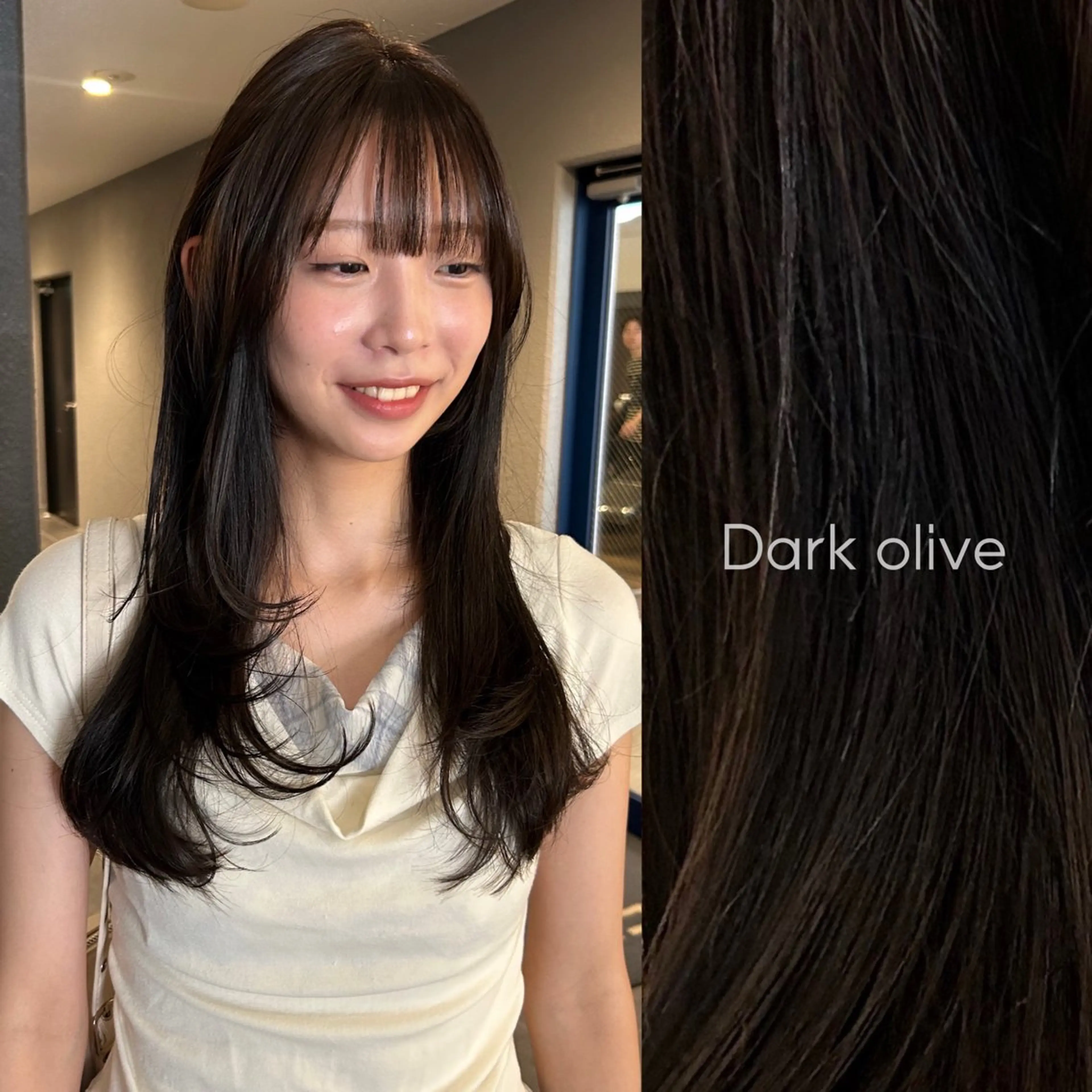 【人気No.3🎀】寒色透け感カラー＋TOKIOトリートメントの写真