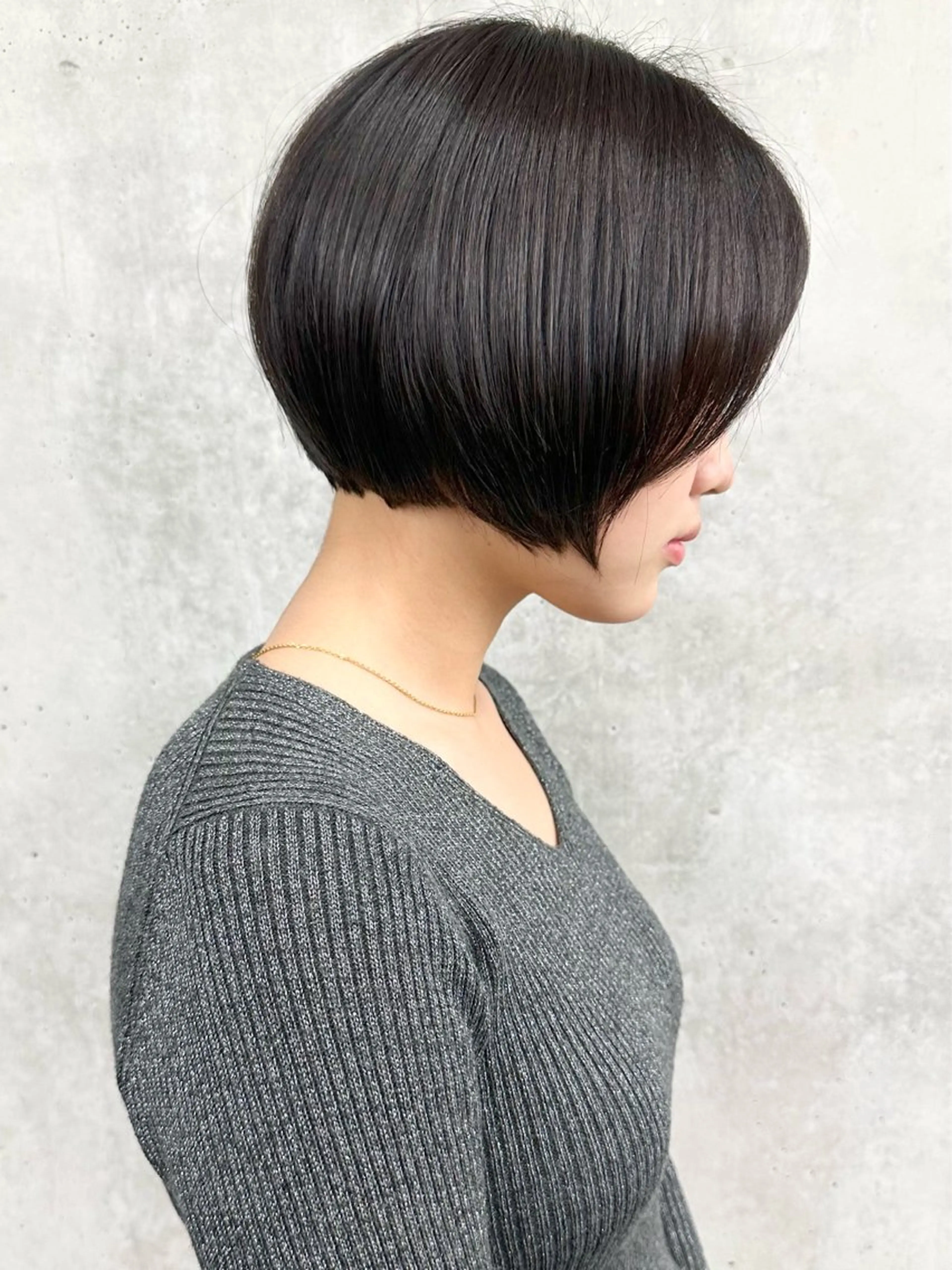 ショート カット ヘッドスパ 小顔ボブ/お悩み解決 /ボブパーマ/とういのヘアスタイル