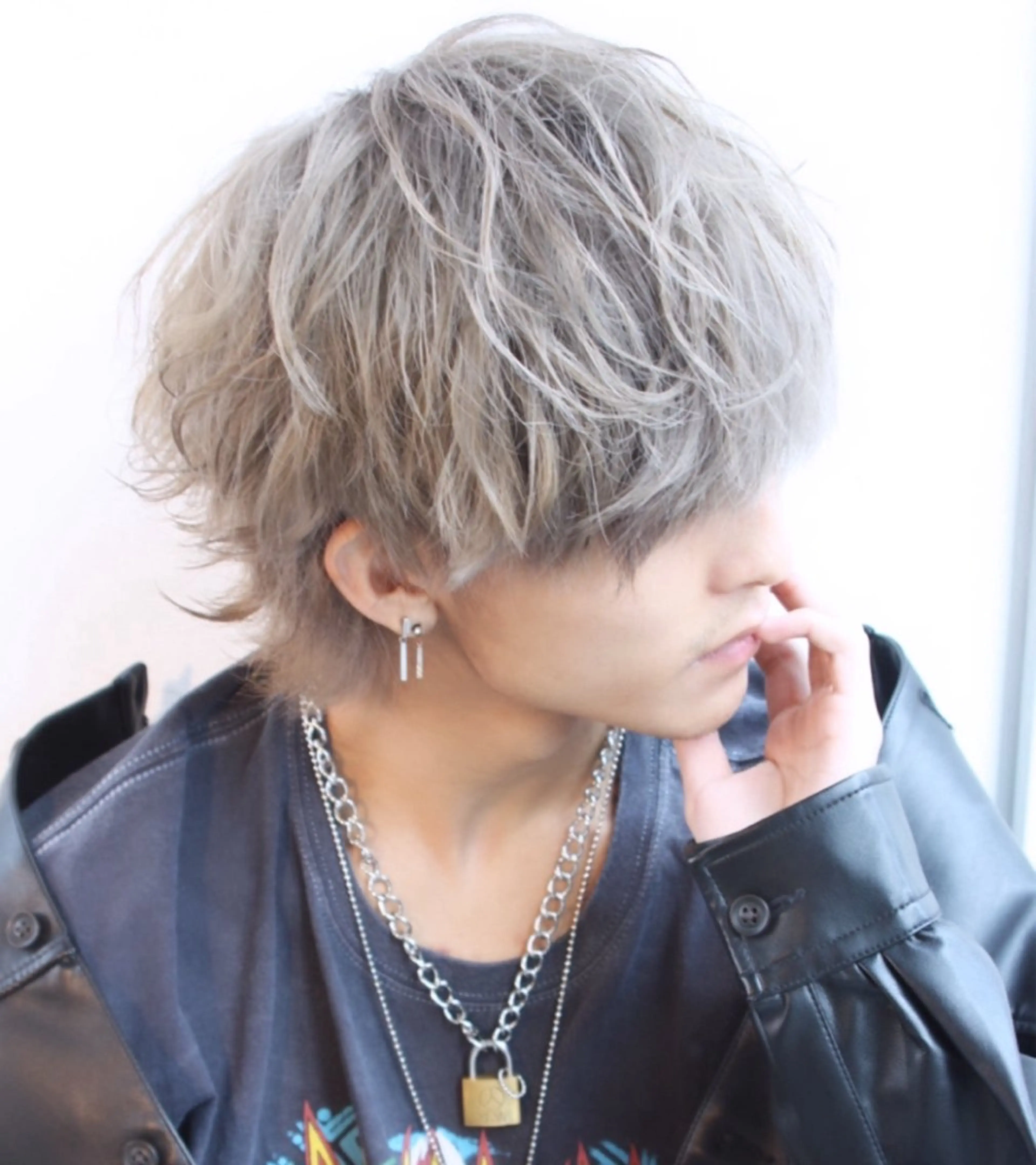 【メンズ限定★大人気】ダブルカラー+デザインカット　16500円→11700円の写真