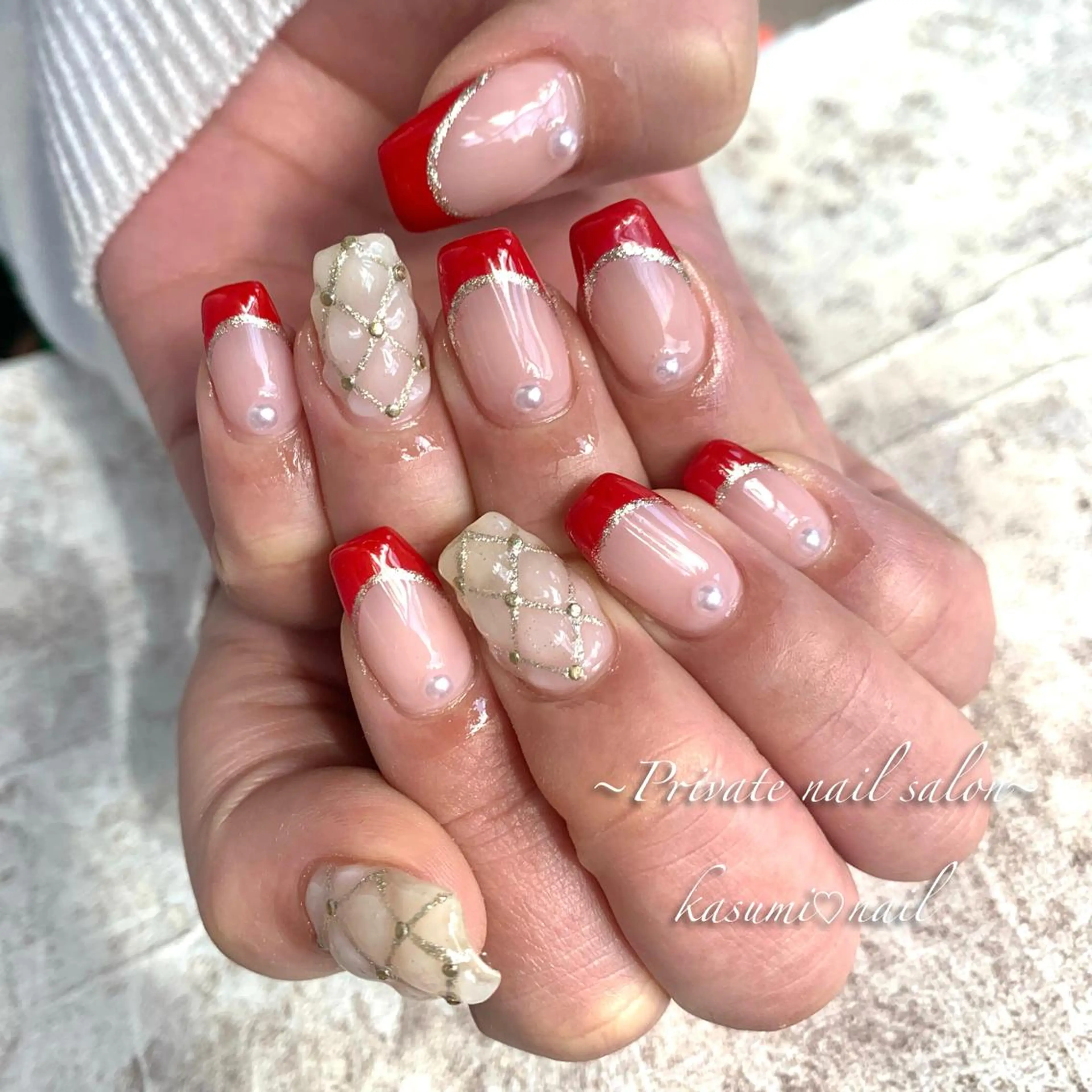 ネイル ニュアンスネイル 春ネイル KASUMI♡ Nailのネイルデザイン