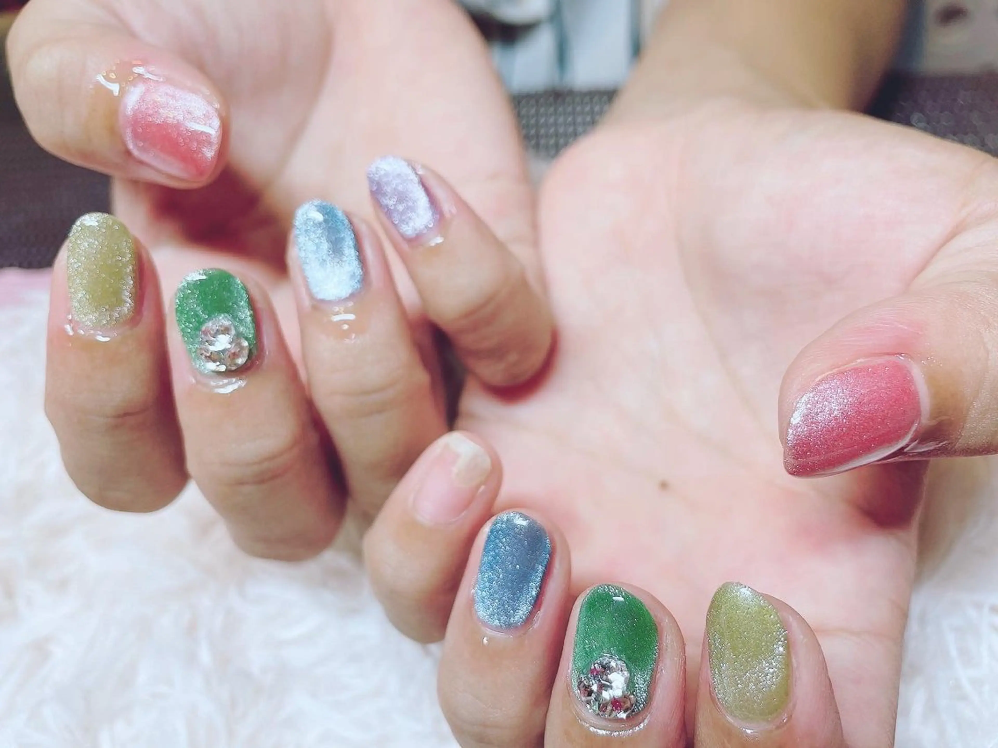 ネイル 頑張る女性の味方✴︎ M.i　nail ♡のネイルデザイン