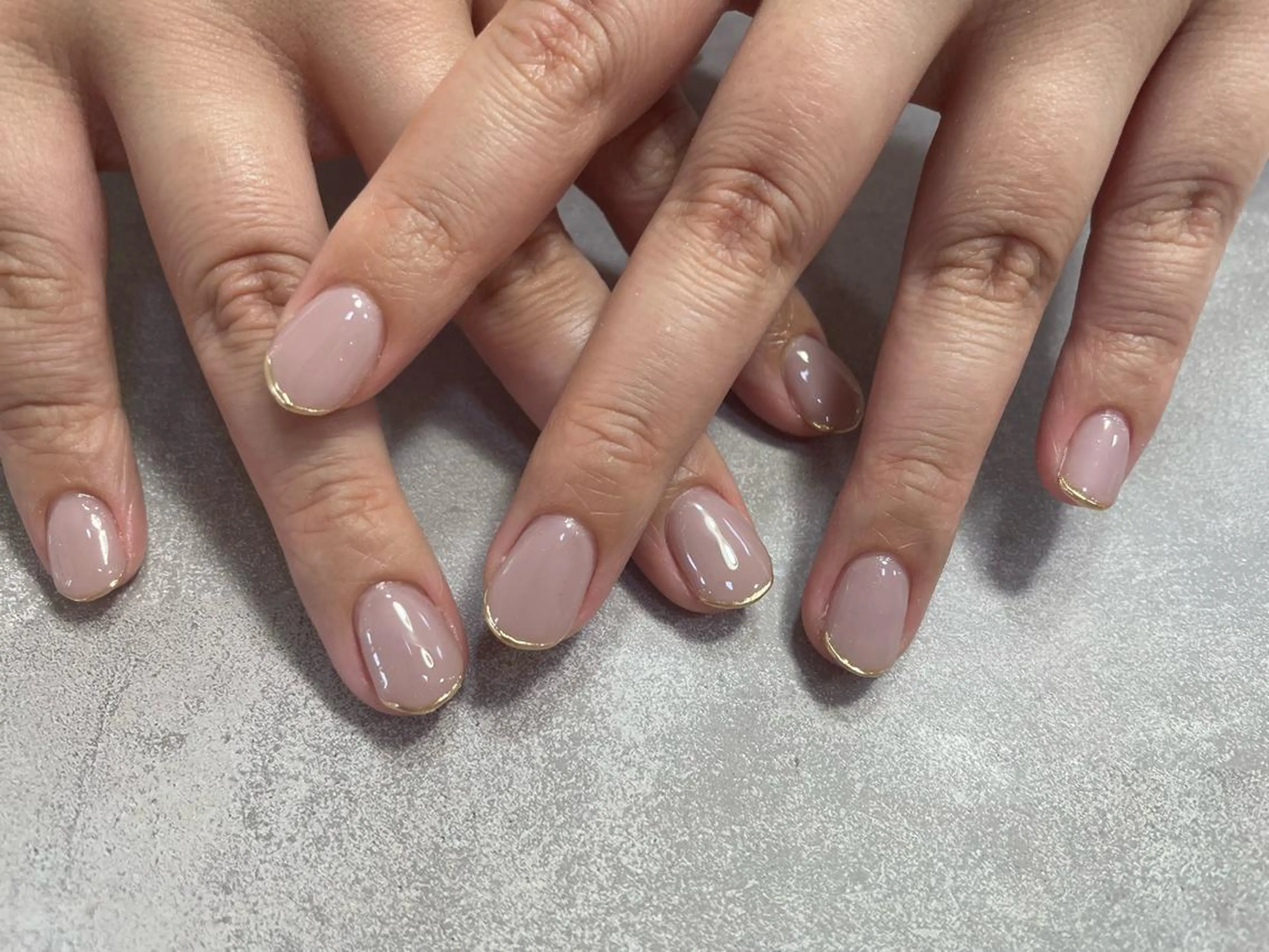 ネイル フレンチネイル ミラーネイル LILN所属・LILN/ NATSUMIのネイルデザイン