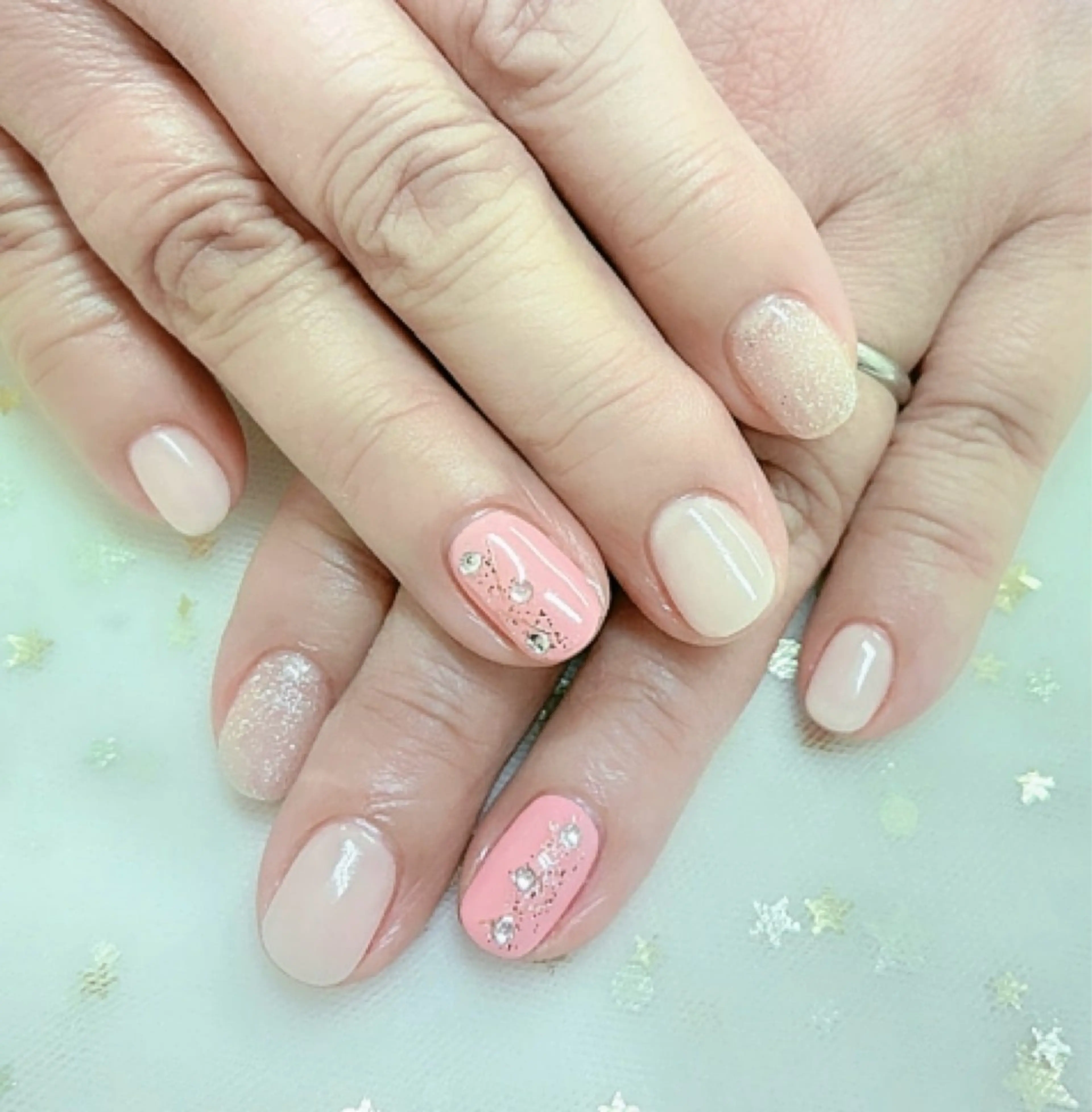 ネイル ハンドネイル 上福岡 らんらんのネイルデザイン