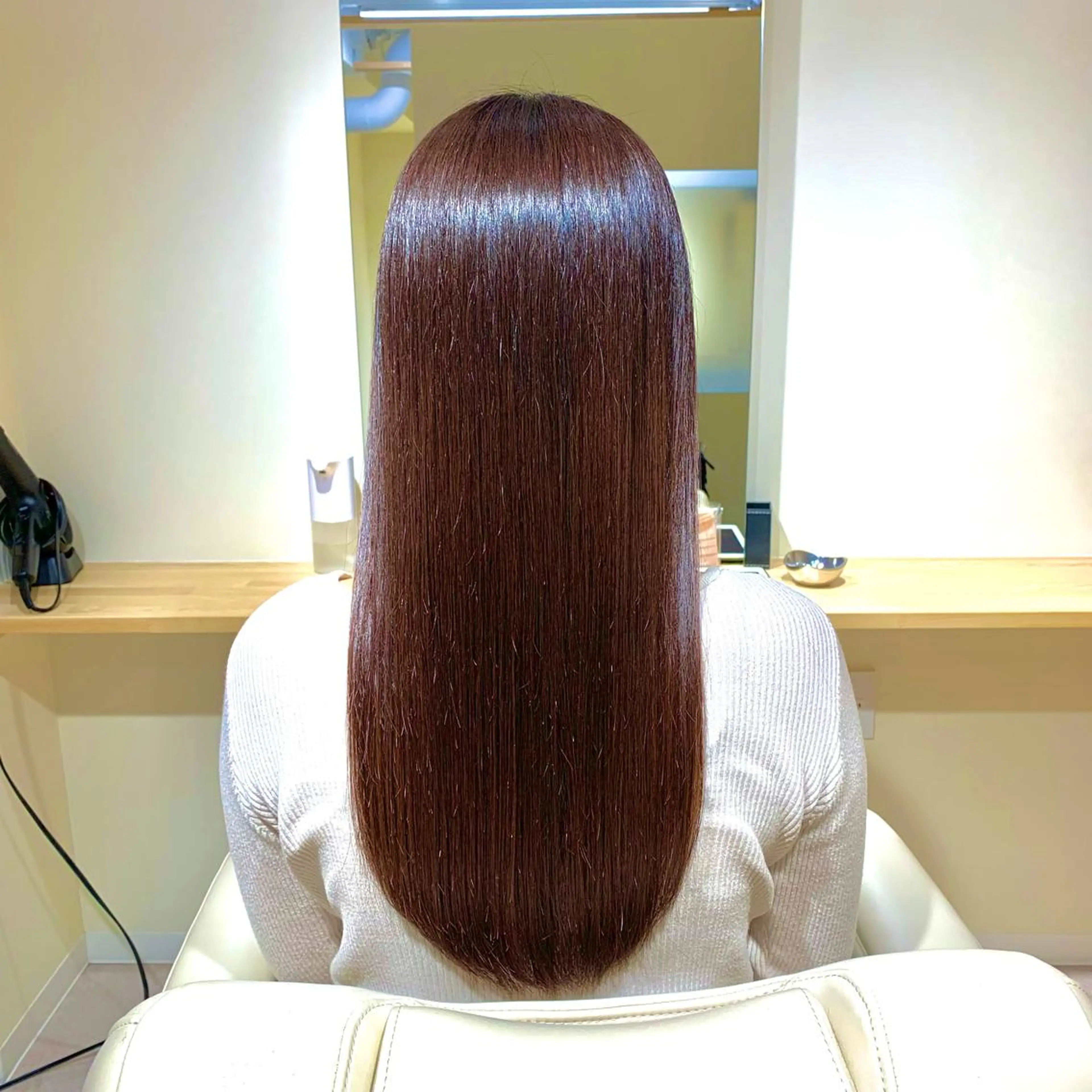 ロング カラー オーガニックカラー ロング トリートメント 酸熱トリートメント 🏆蔵前個室 美容院🏆　大川月央のヘアスタイル
