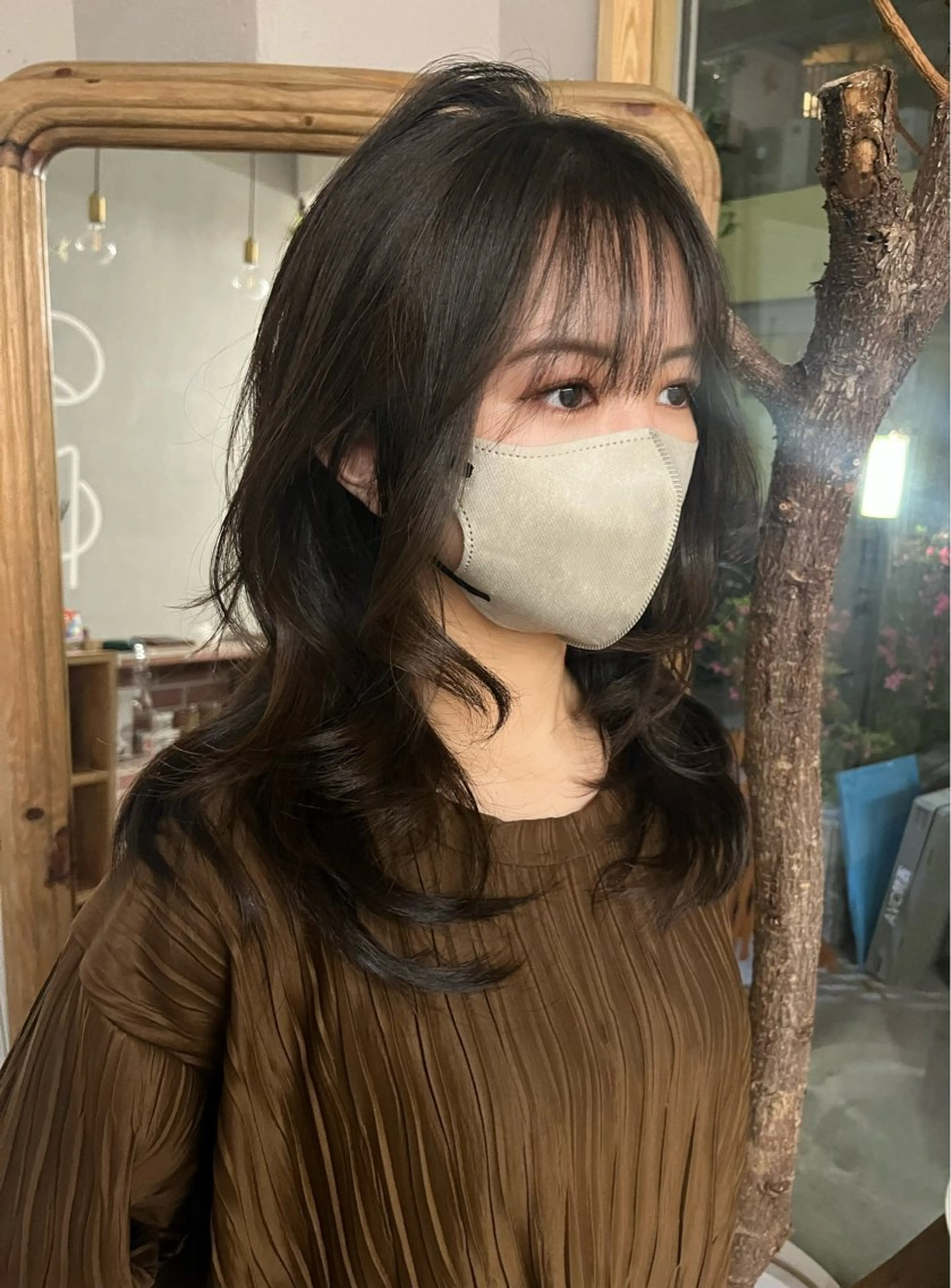 セミロング 似合わせ特化/レイヤ ーカット/mikuのヘアスタイル