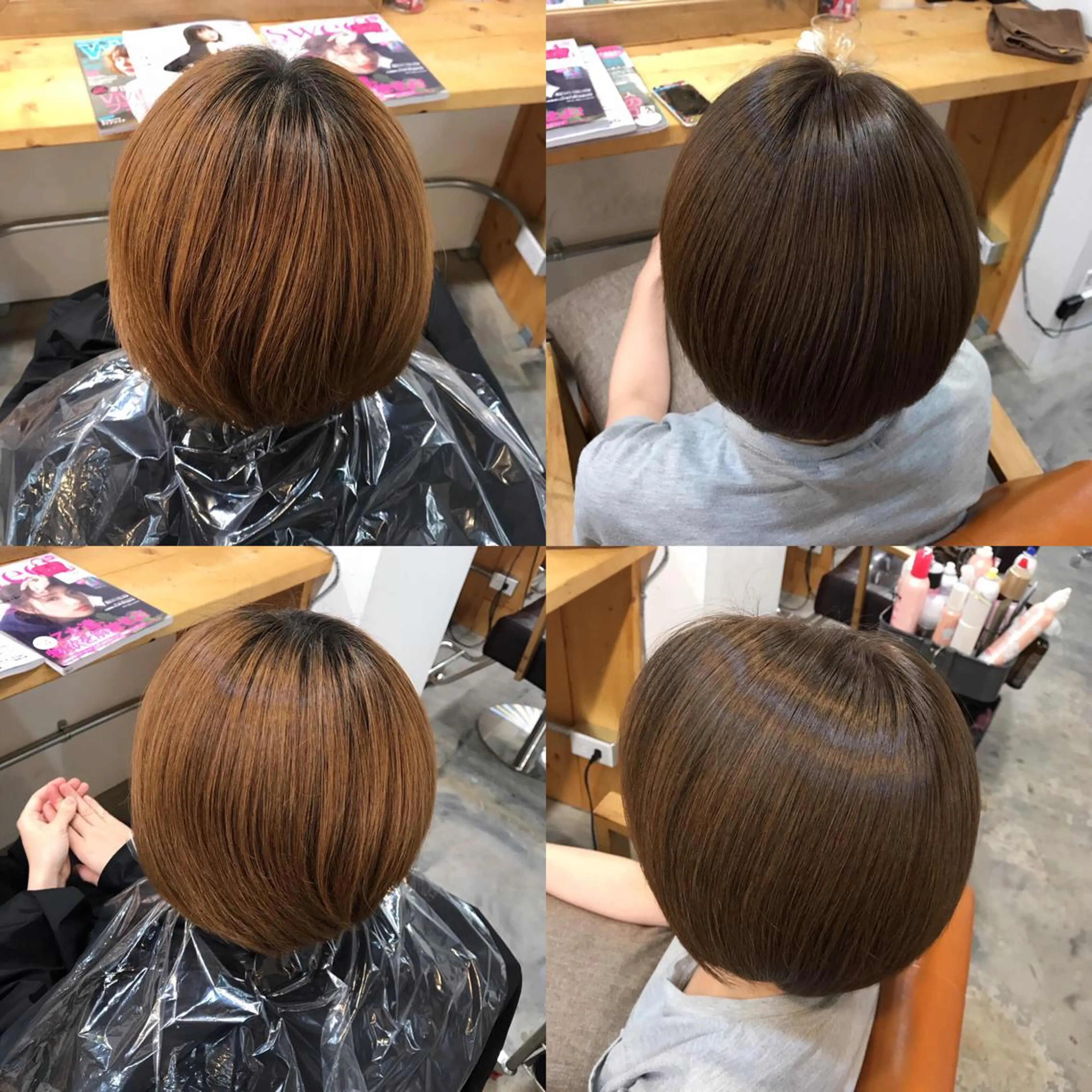 ショート カラー アッシュ ベージュカラー ブルーカラー ブルーバイオレット バイオレットカラー 🌈限定価格🌈 鈴木　瑛輔のヘアスタイル