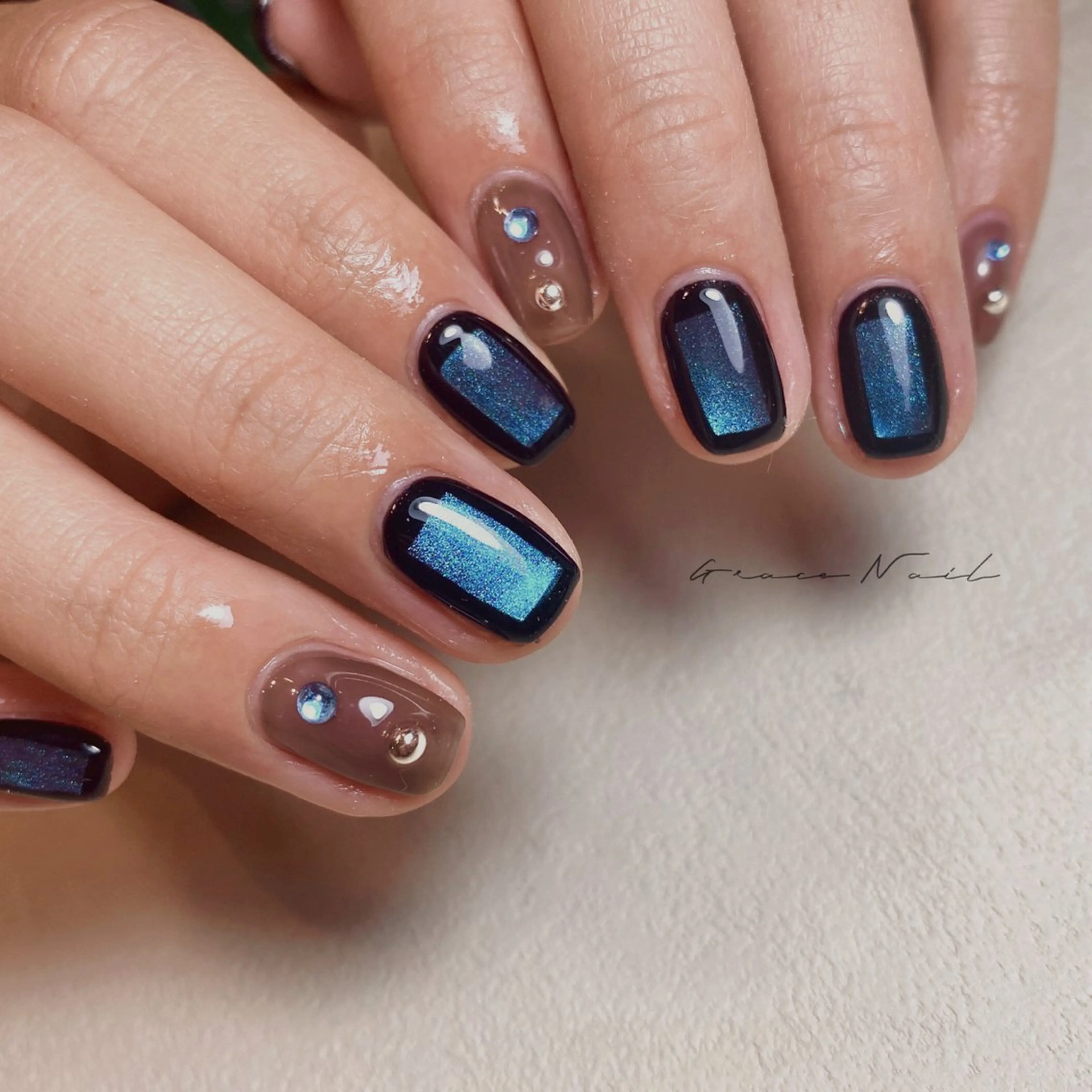 ネイル ハンドネイル ☆*｡Grace Nail｡*☆のネイルデザイン