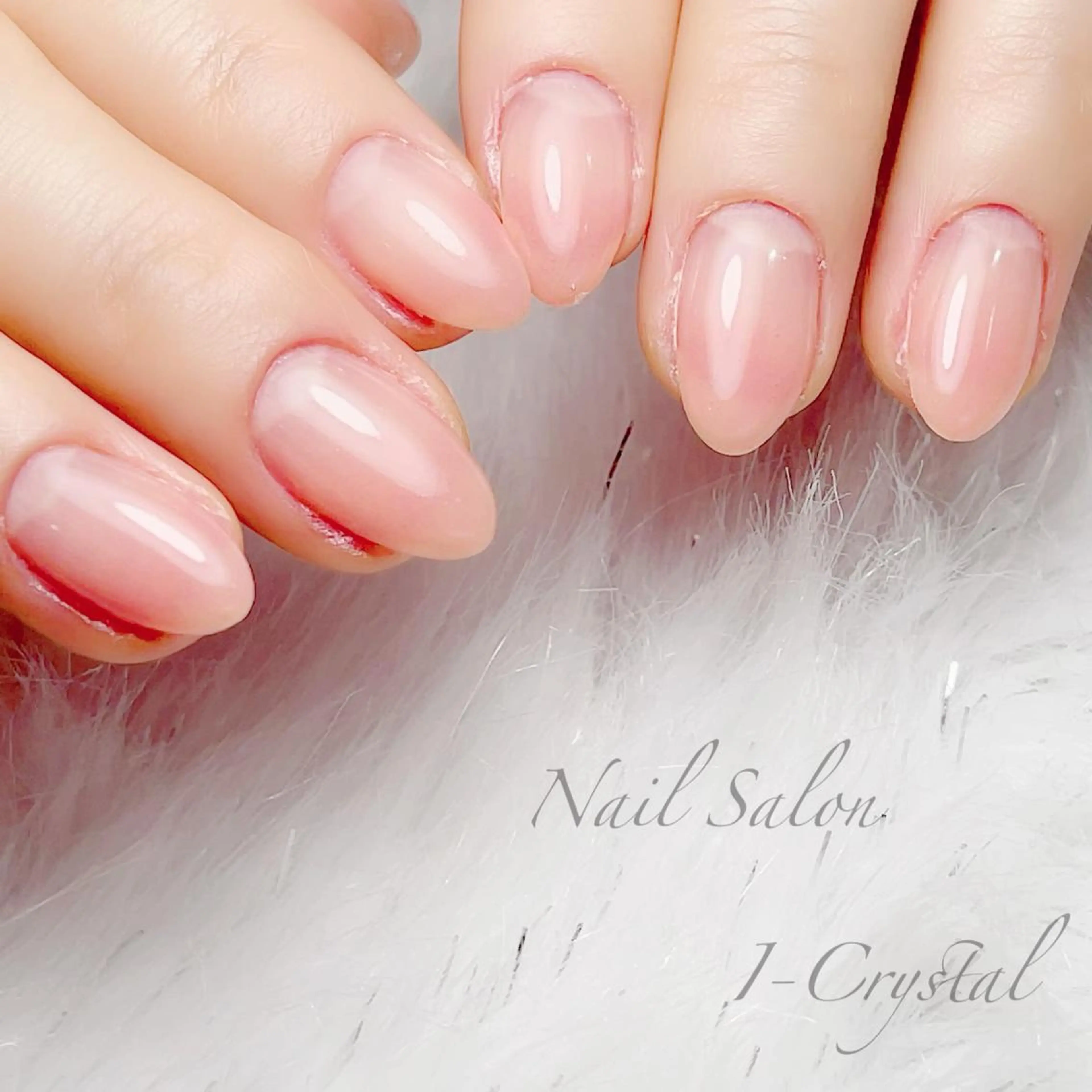 ネイル フットネイル ジェルネイル ニュアンスネイル パラジェル NailSalon  I-Crystal所属・中村 郁美のネイルデザイン