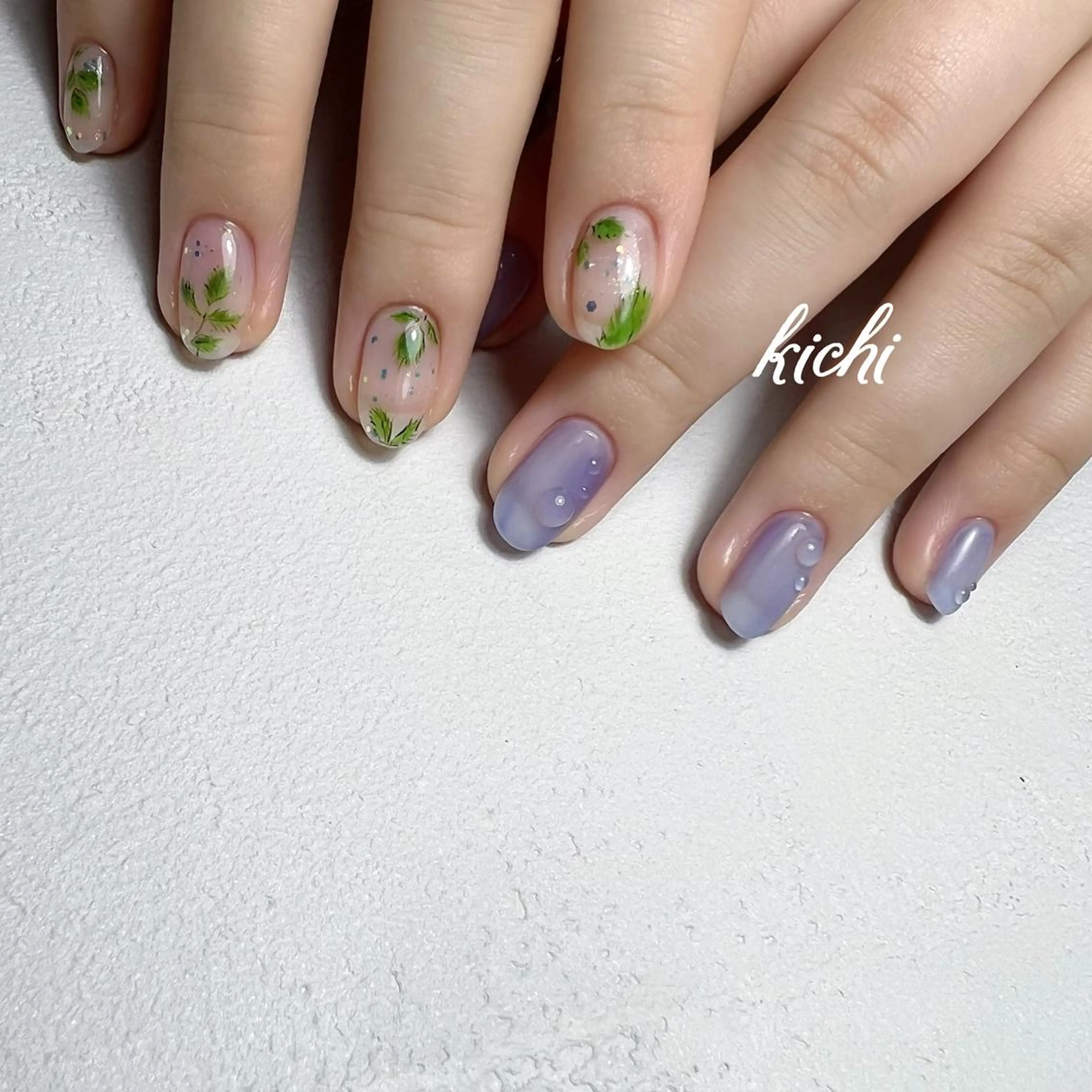ネイル kichi･:* みじゅのネイルデザイン