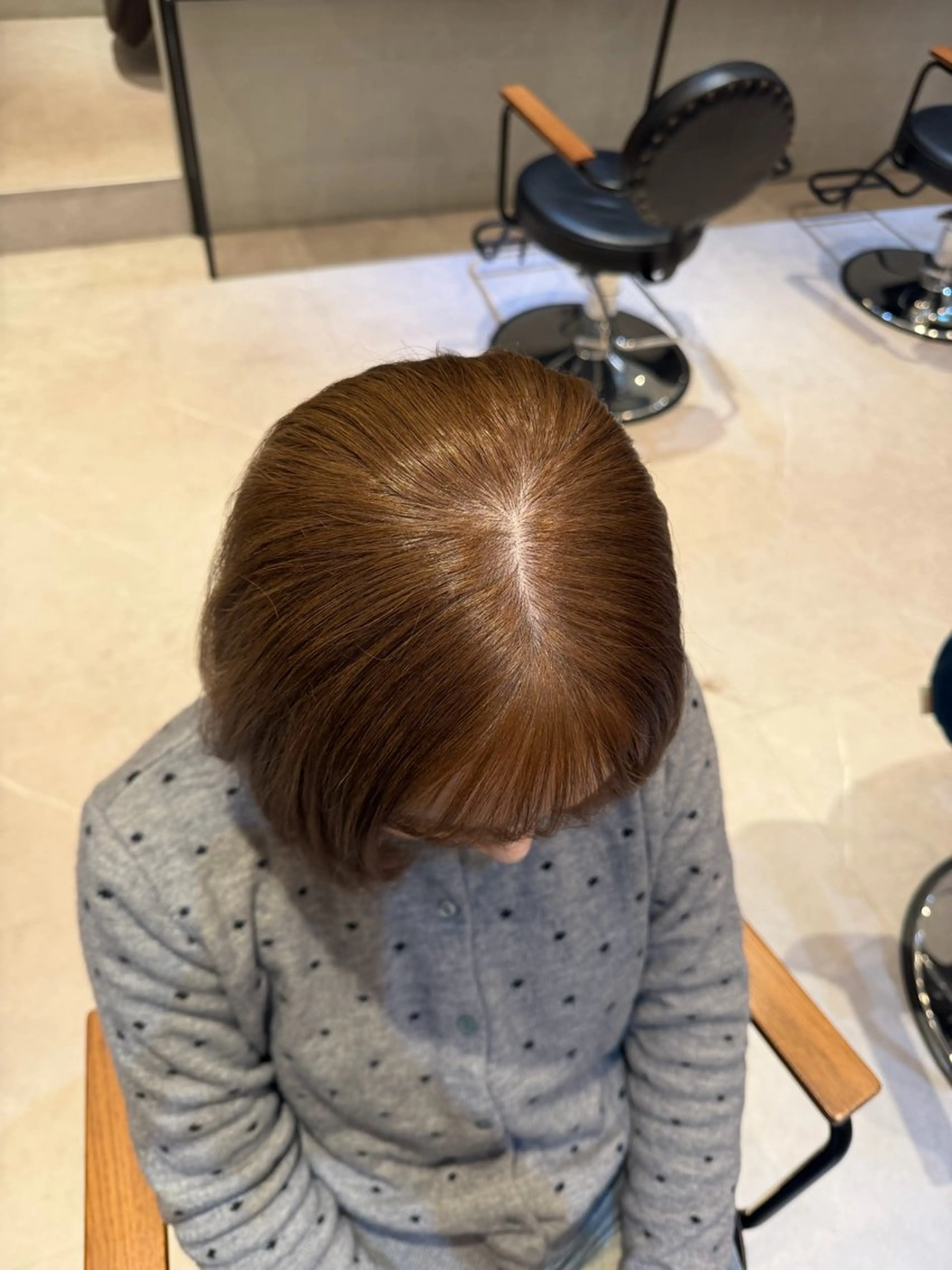 ミディアム カラー カット ヘアカラー トリートメント 透明感カラー🫧/ 髪質お悩み改善/みゆのヘアスタイル