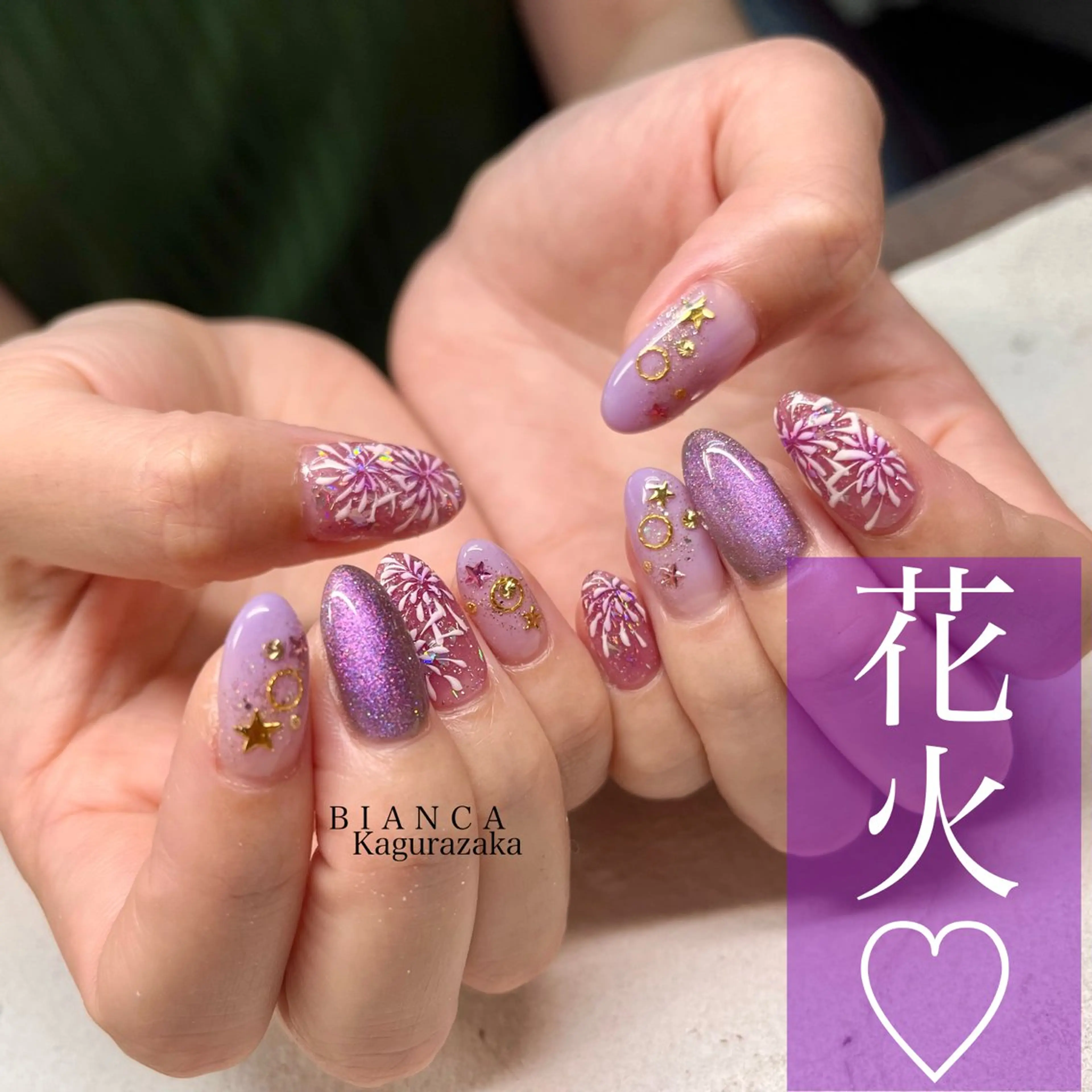 ネイル BIANCA Ouchidaのネイルデザイン