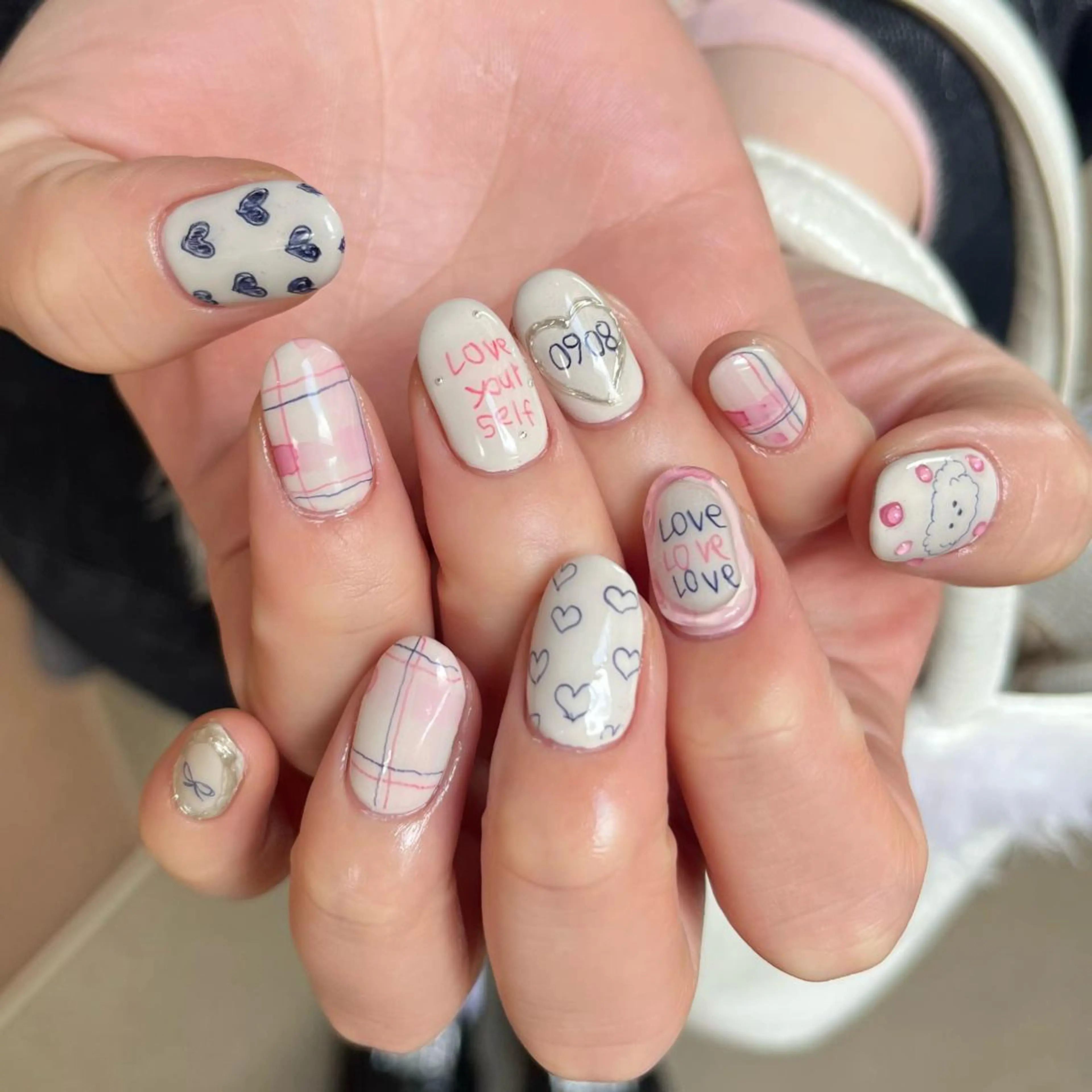 ネイル ハンドネイル nail salon O (en)所属・vegh. nail／阿波座のネイルデザイン