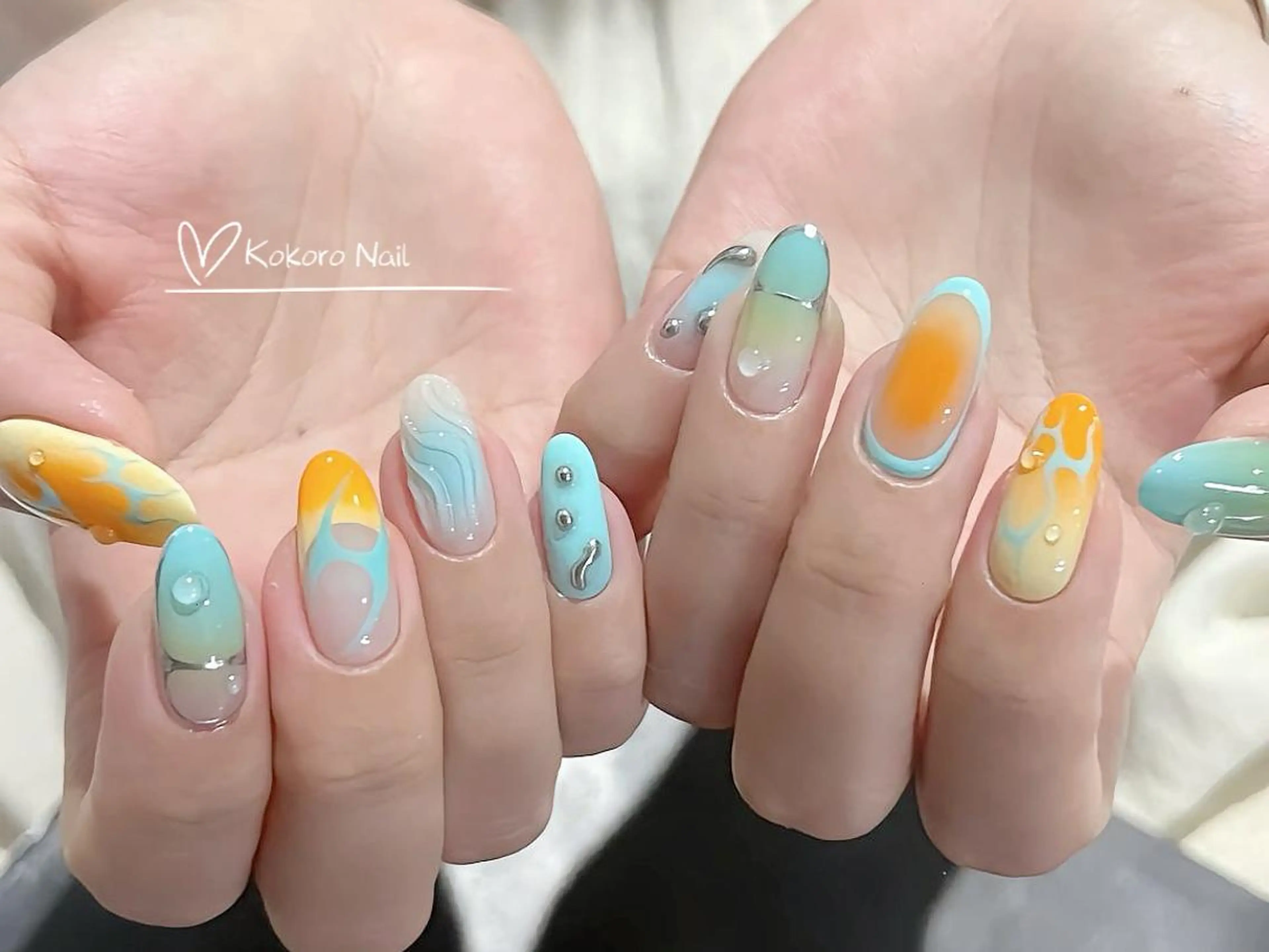 ネイル ハンドネイル ハンドケア 💗NA.YUKI NAIL💗のネイルデザイン
