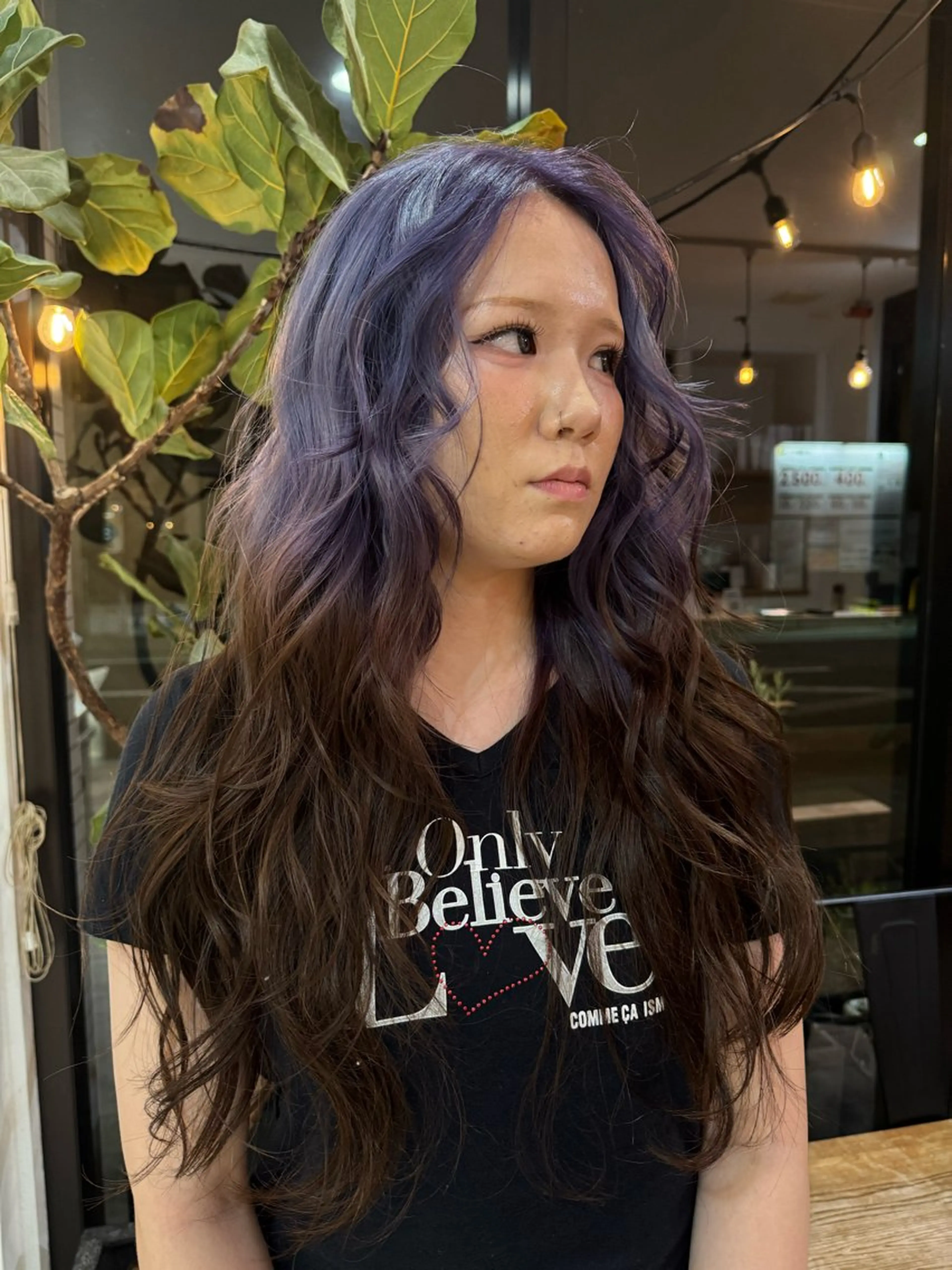 カラー ラベンダーカラー KON所属・KON /nozomiのヘアスタイル