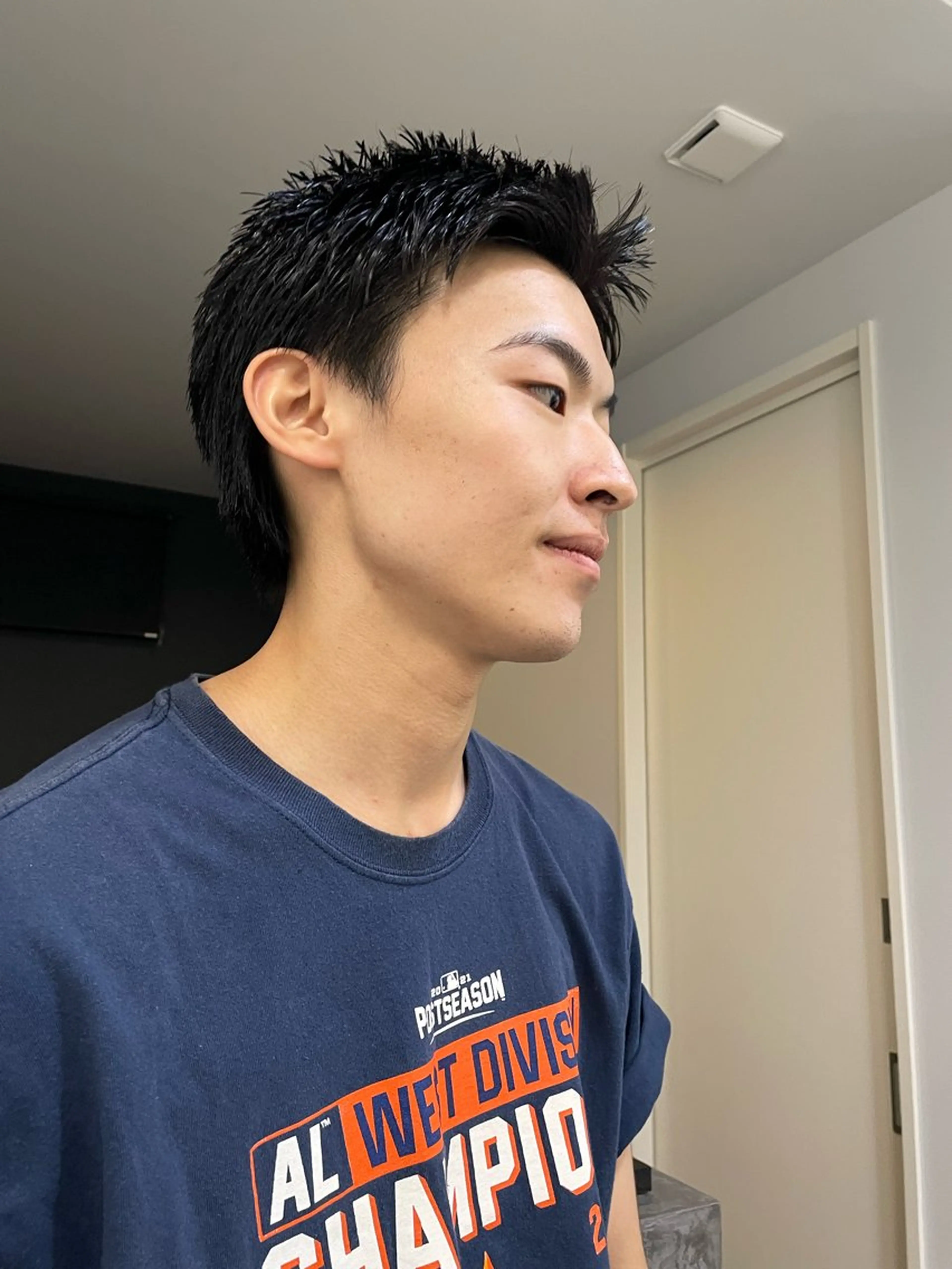 ショート メンズ men'scut募集 /艶カラー/上杉健太のヘアスタイル