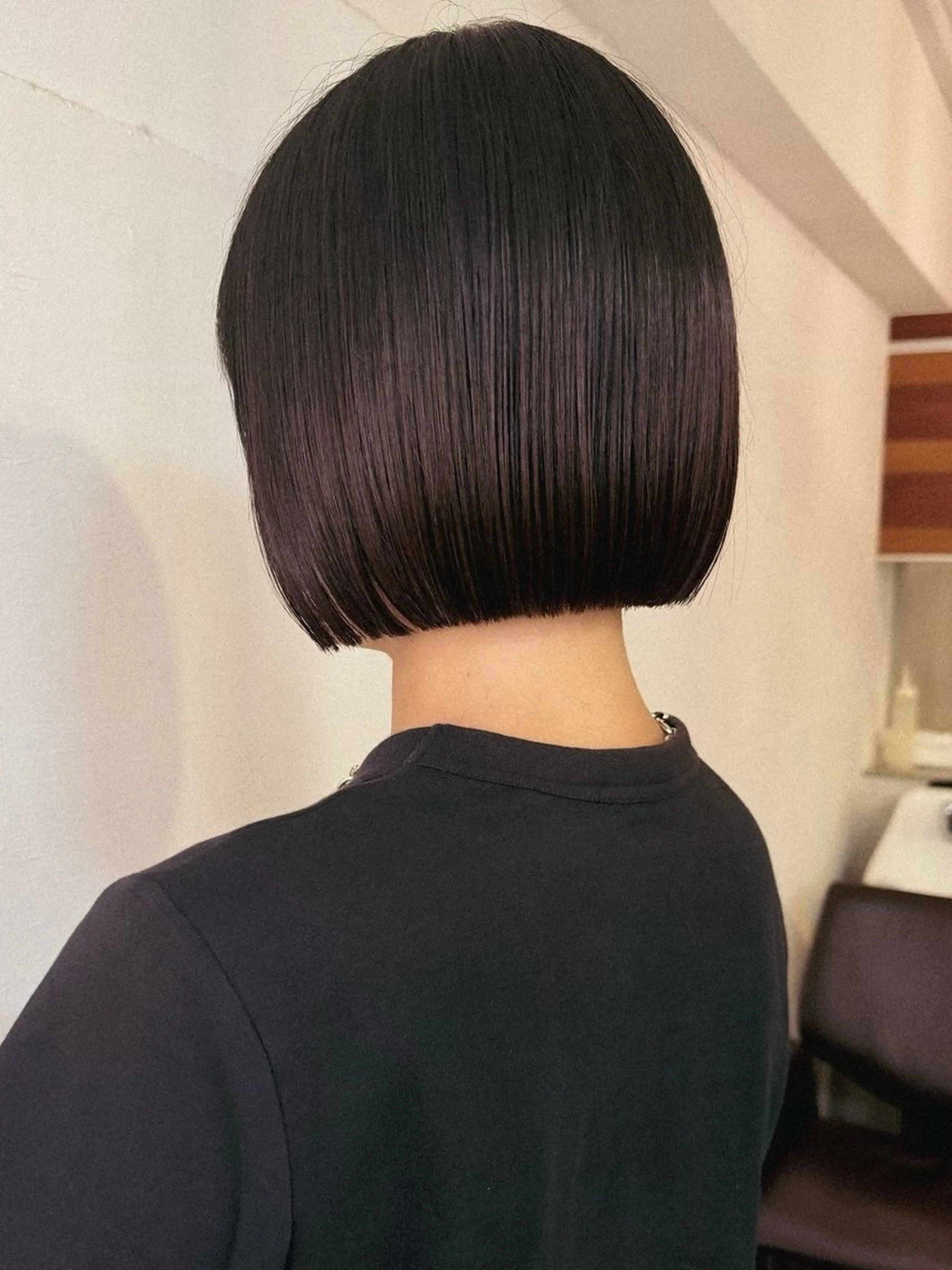 ショート カット ヘアカラー riko*.+ﾟ 韓国風パーマのヘアスタイル