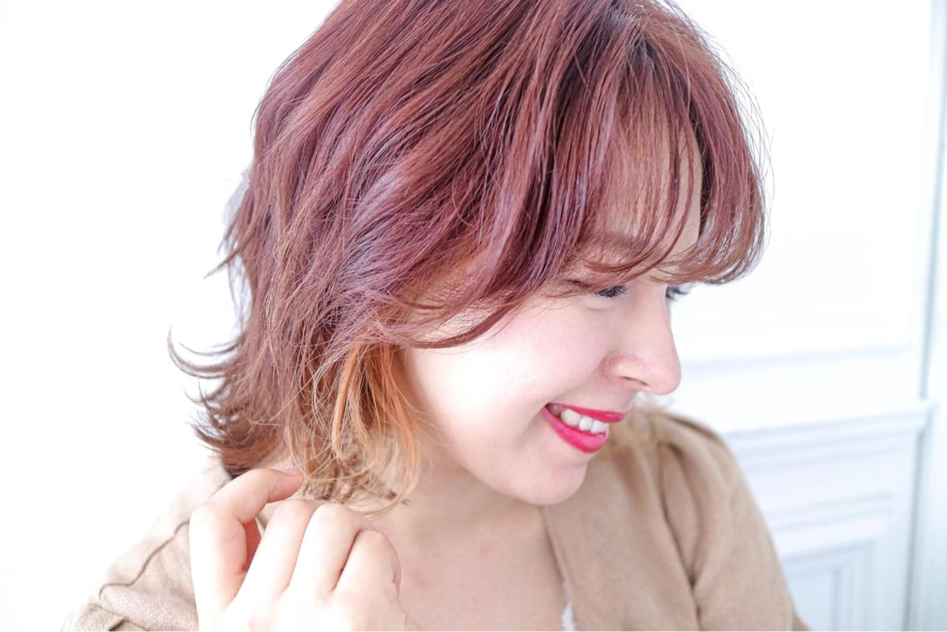 ショート カラー ヘアアレンジ JYUNESU表参道所属・似合わせhair🔸 アサダ　タカコ🔸のヘアスタイル