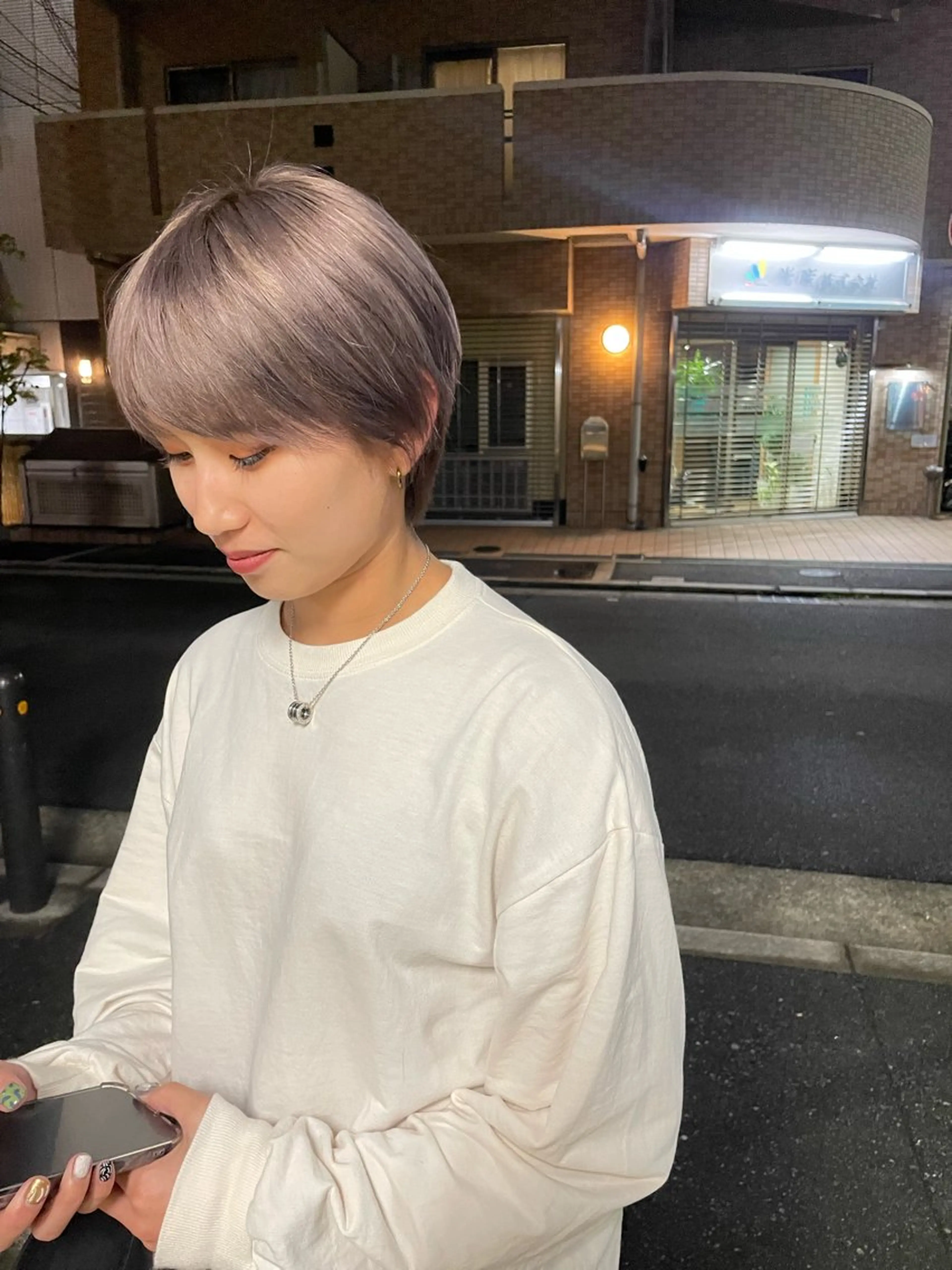 ショート 渡辺 瑠美のヘアスタイル