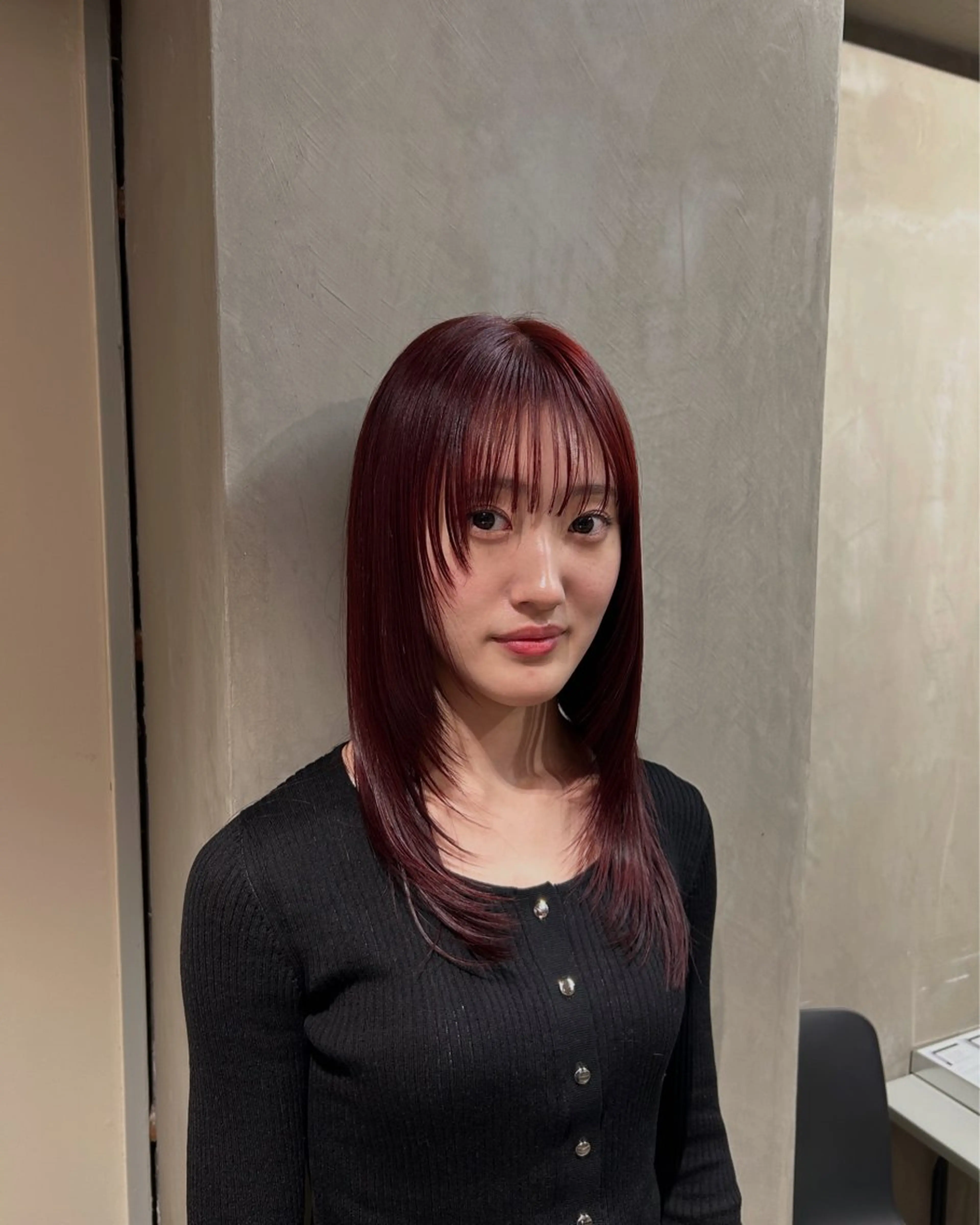 ロング カラー ヘアカラー トリートメント カラーモデル 募集🤍🌷yuraのヘアスタイル