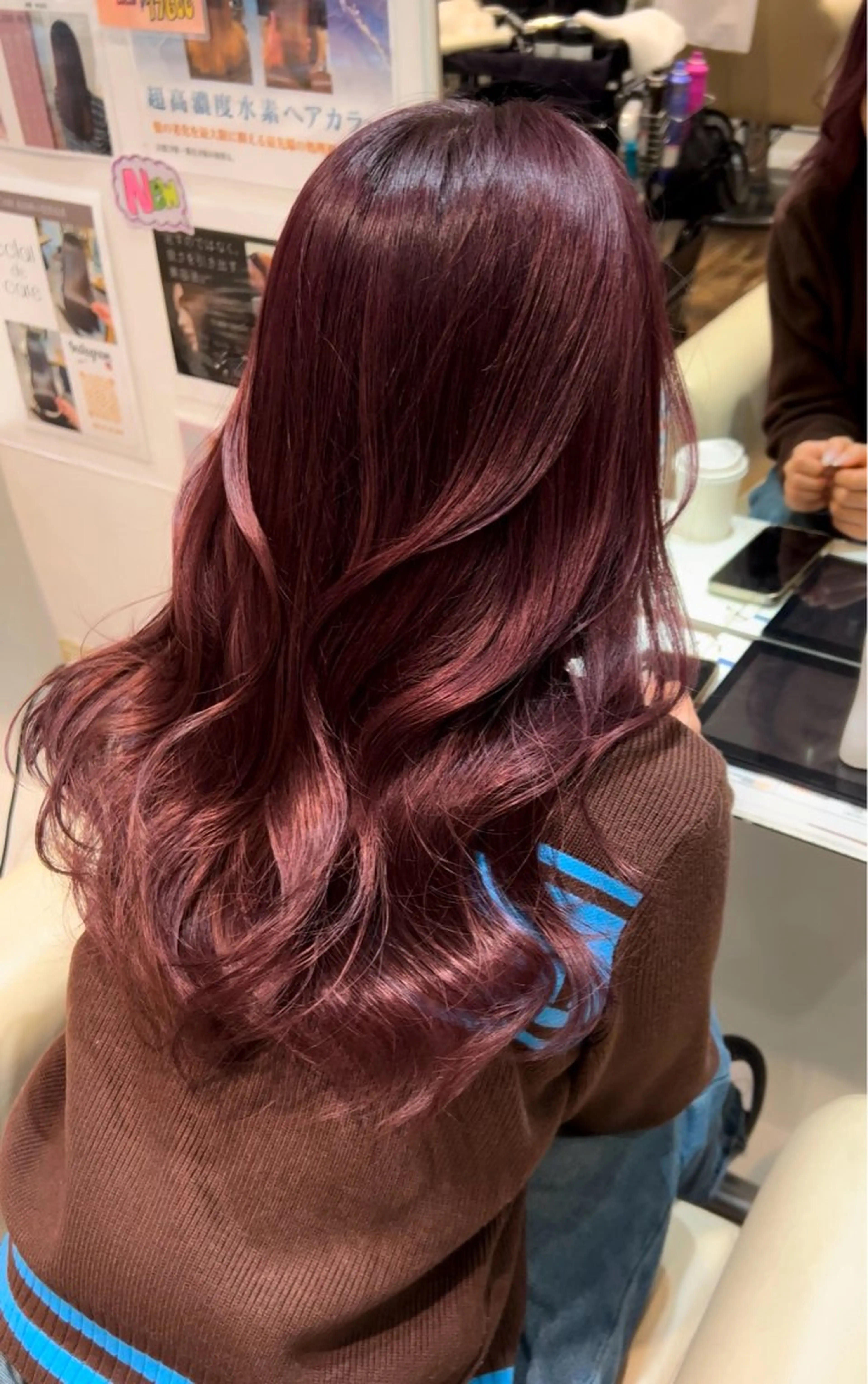 カラー 清水 柊人のヘアスタイル