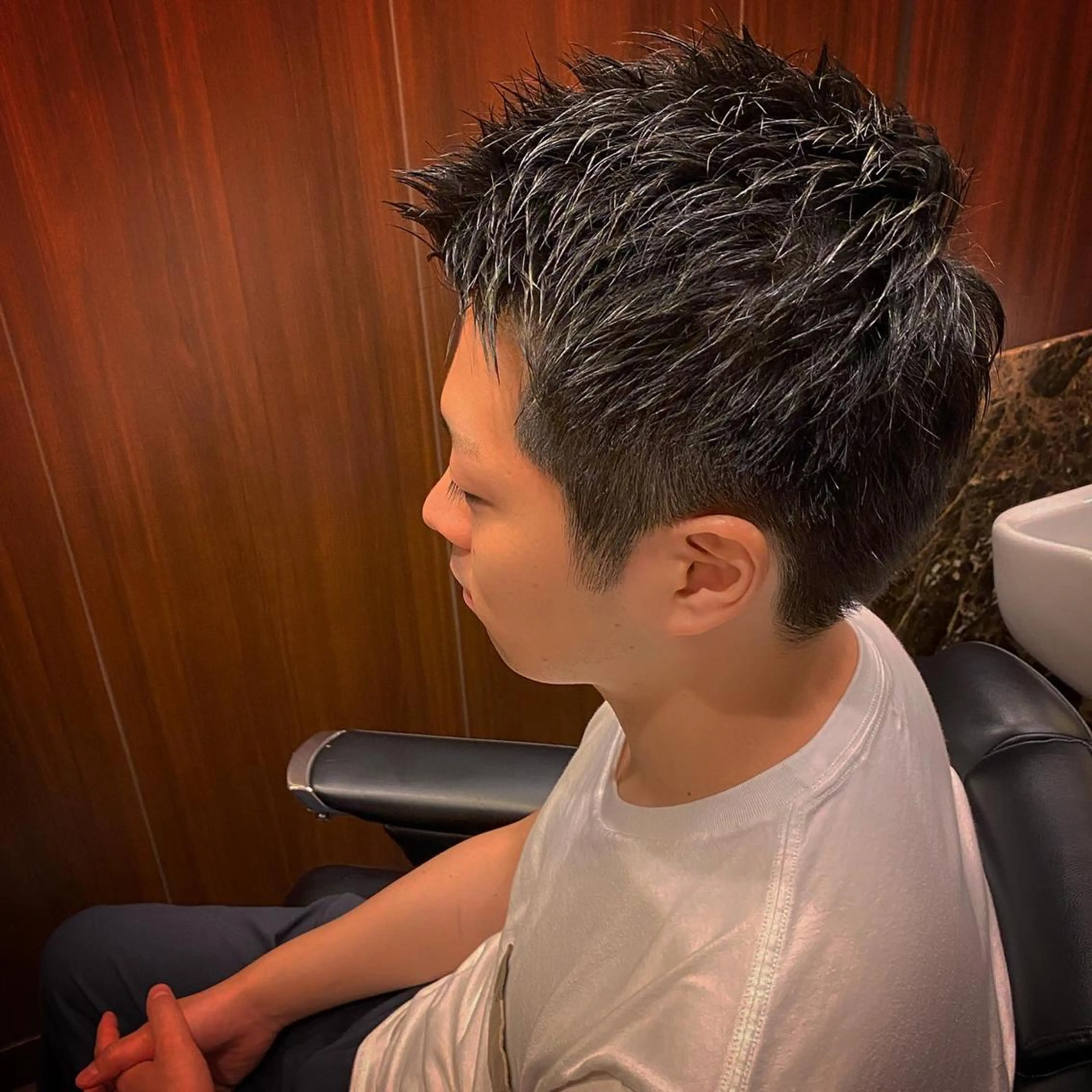 メンズ ヒロ銀座 プレミアムバーバー赤坂店所属・🔥💈恒川 媛音💈🔥のヘアスタイル