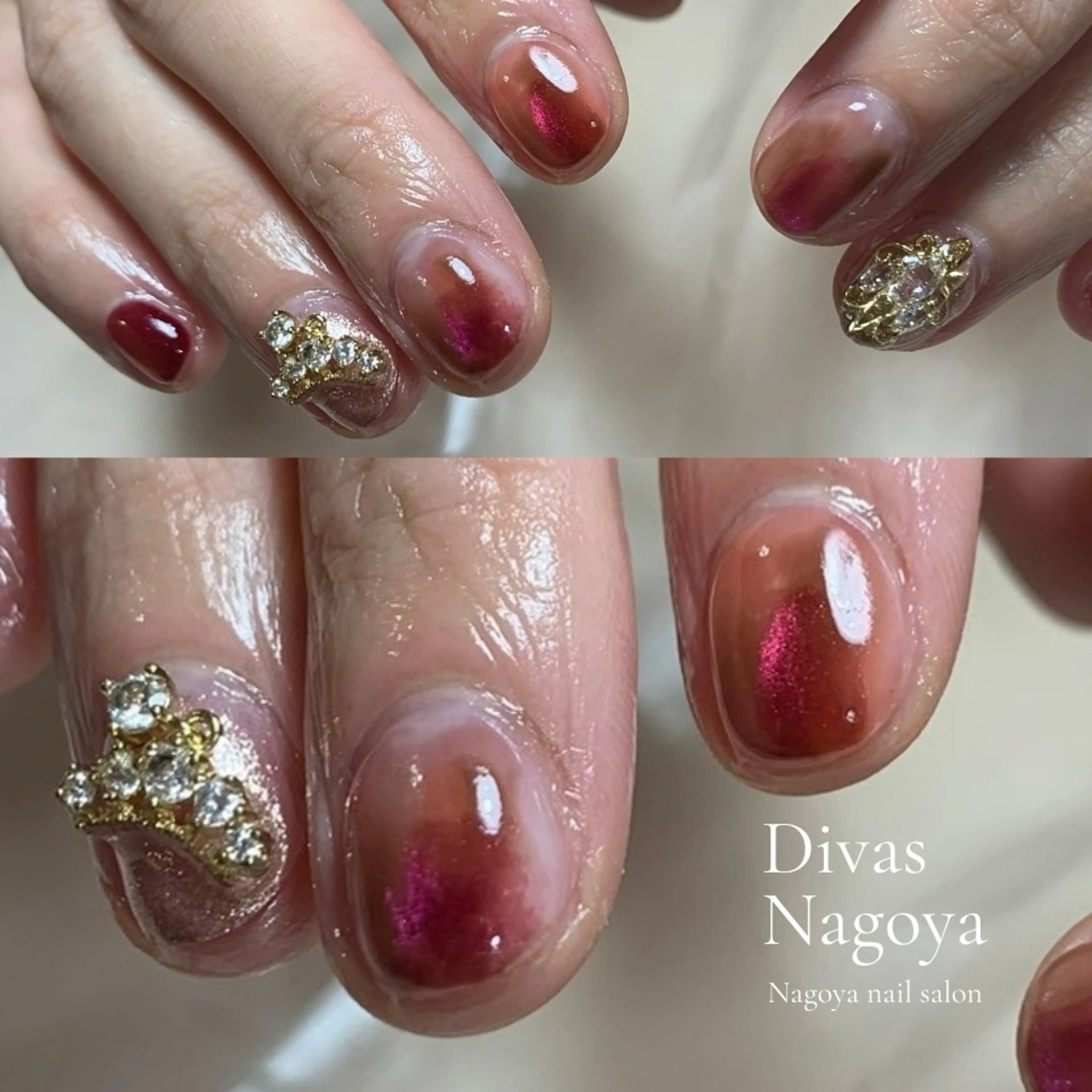 ネイル アートネイル 韓国ネイル マットネイル ミラーネイル ニュアンスネイル 💖D.d nail Sakae 💖のネイルデザイン