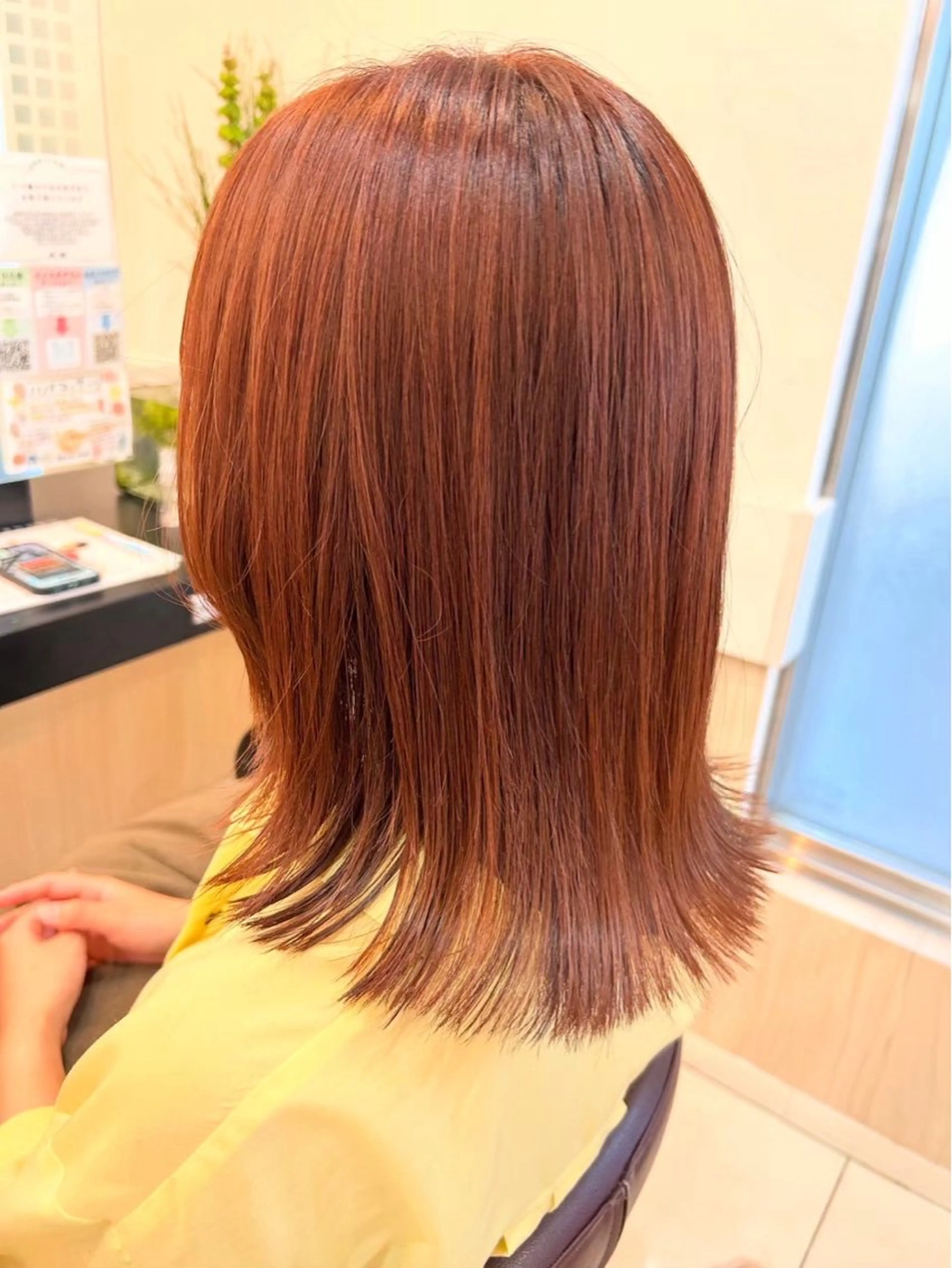 カラー ブリーチカラー/鶴川 /ハイトーン/あいのヘアスタイル