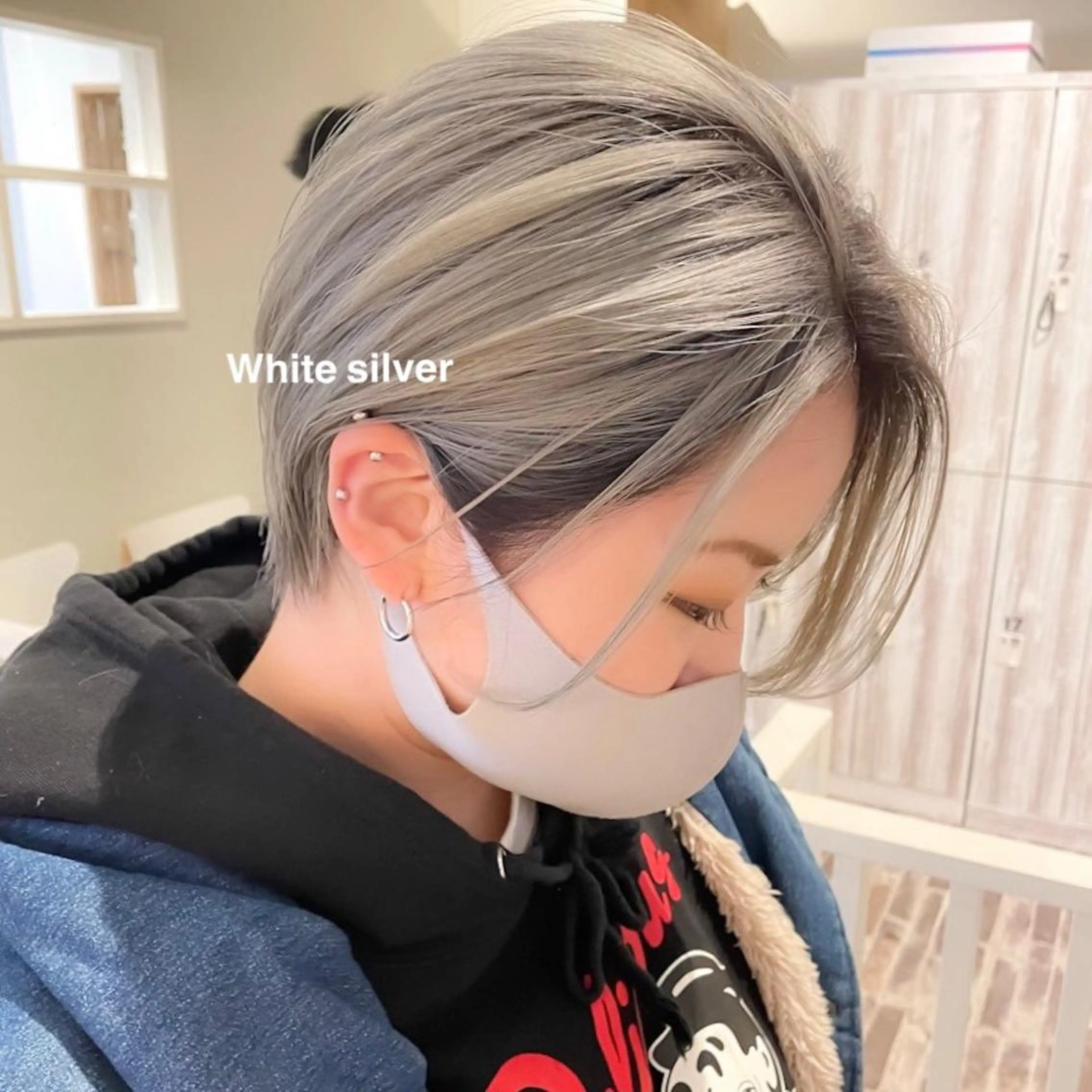 ショート カラー ダブルカラー NOA 福島店のヘアスタイル