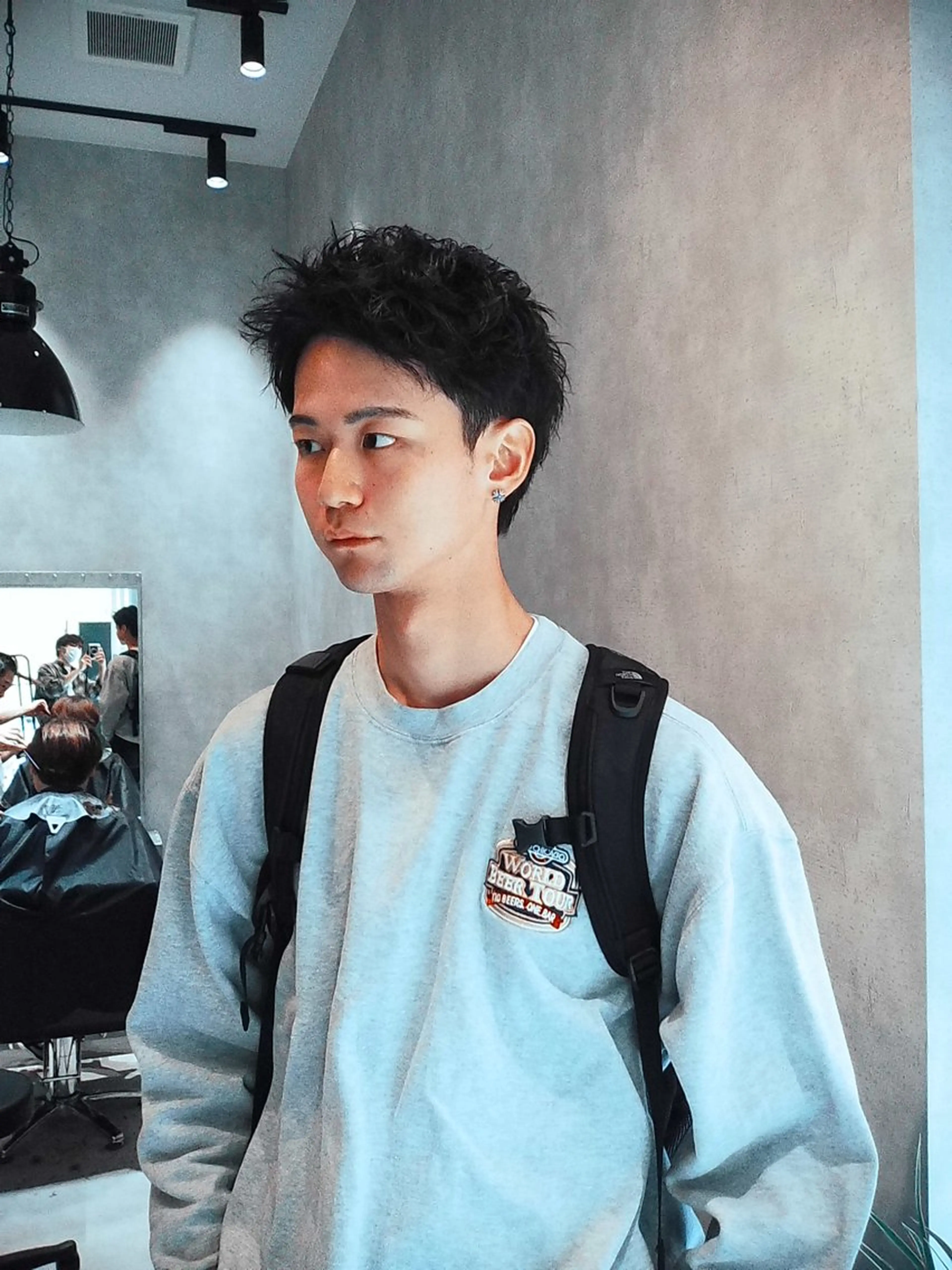 ショート パーマ メンズ パーマが得意な【最高 悠斗】のヘアスタイル