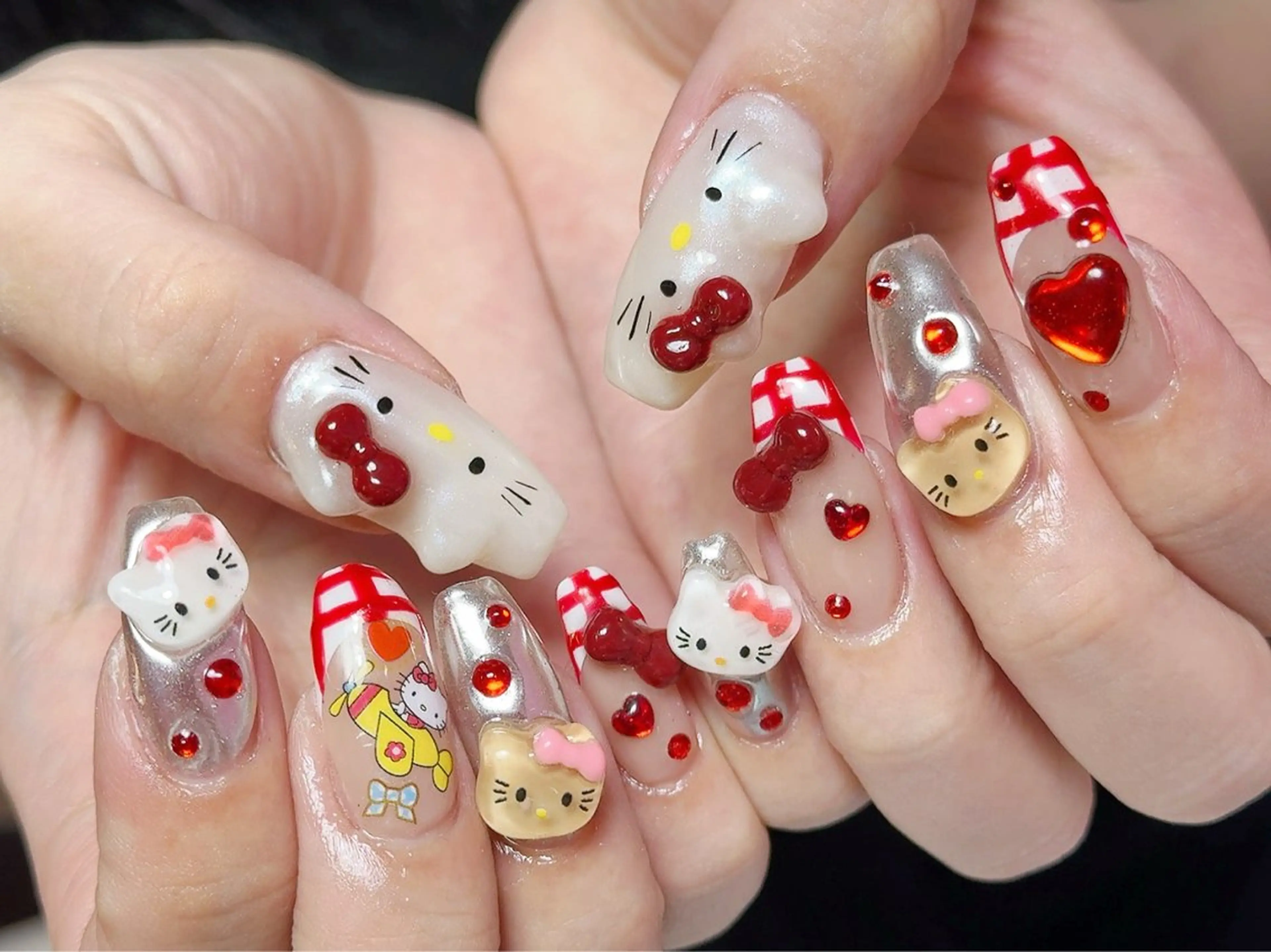 ネイル ハンドネイル Nail Atelier IamI所属・アイアムアイ 大村磨衣のネイルデザイン