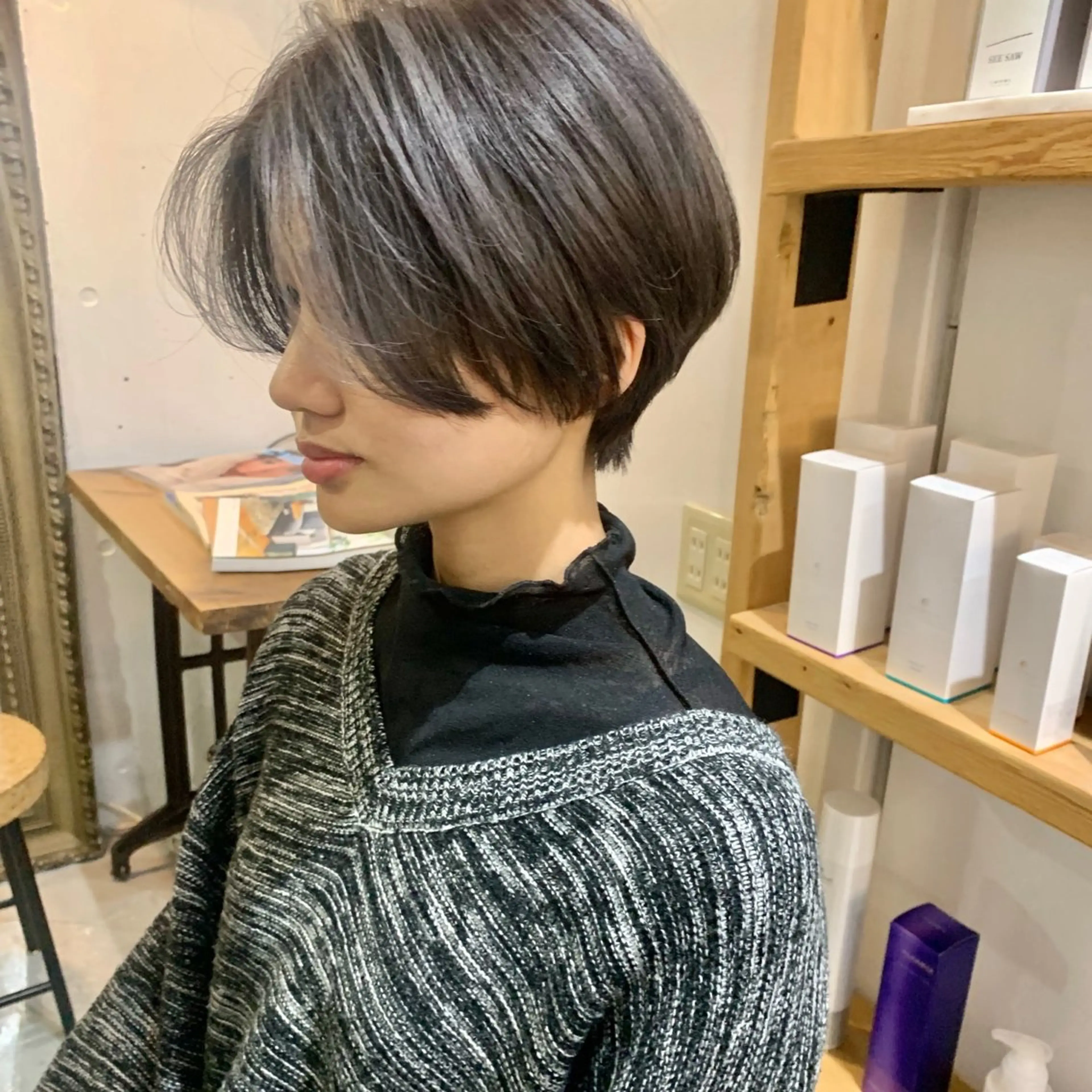 ショート Shibata Mizukiのヘアスタイル