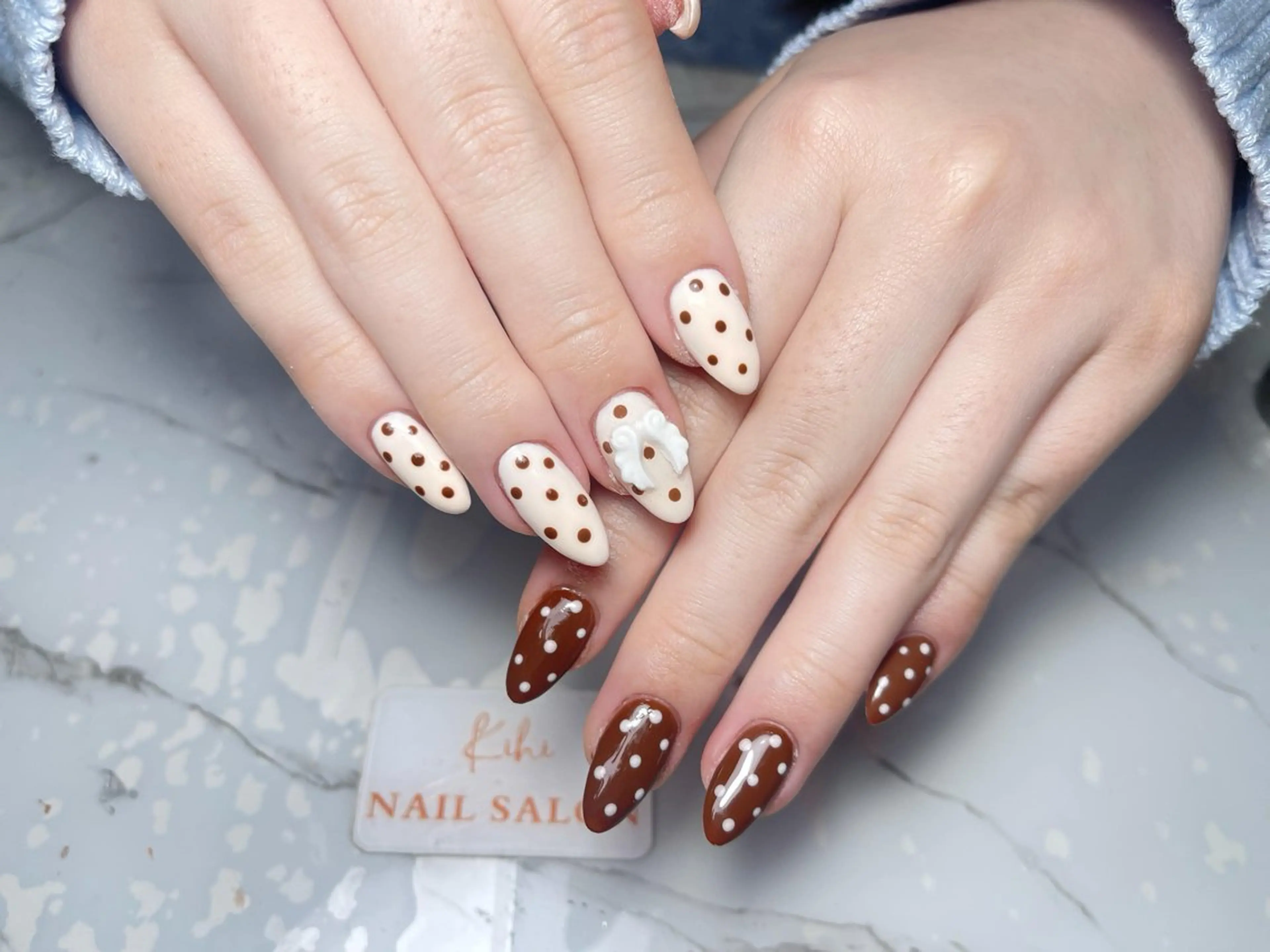 ネイル アートネイル フレンチネイル ジェルネイル グラデーション 韓国ネイル ハンドネイル ハンドケア さくら💮💮 【オフ無料】のネイルデザイン