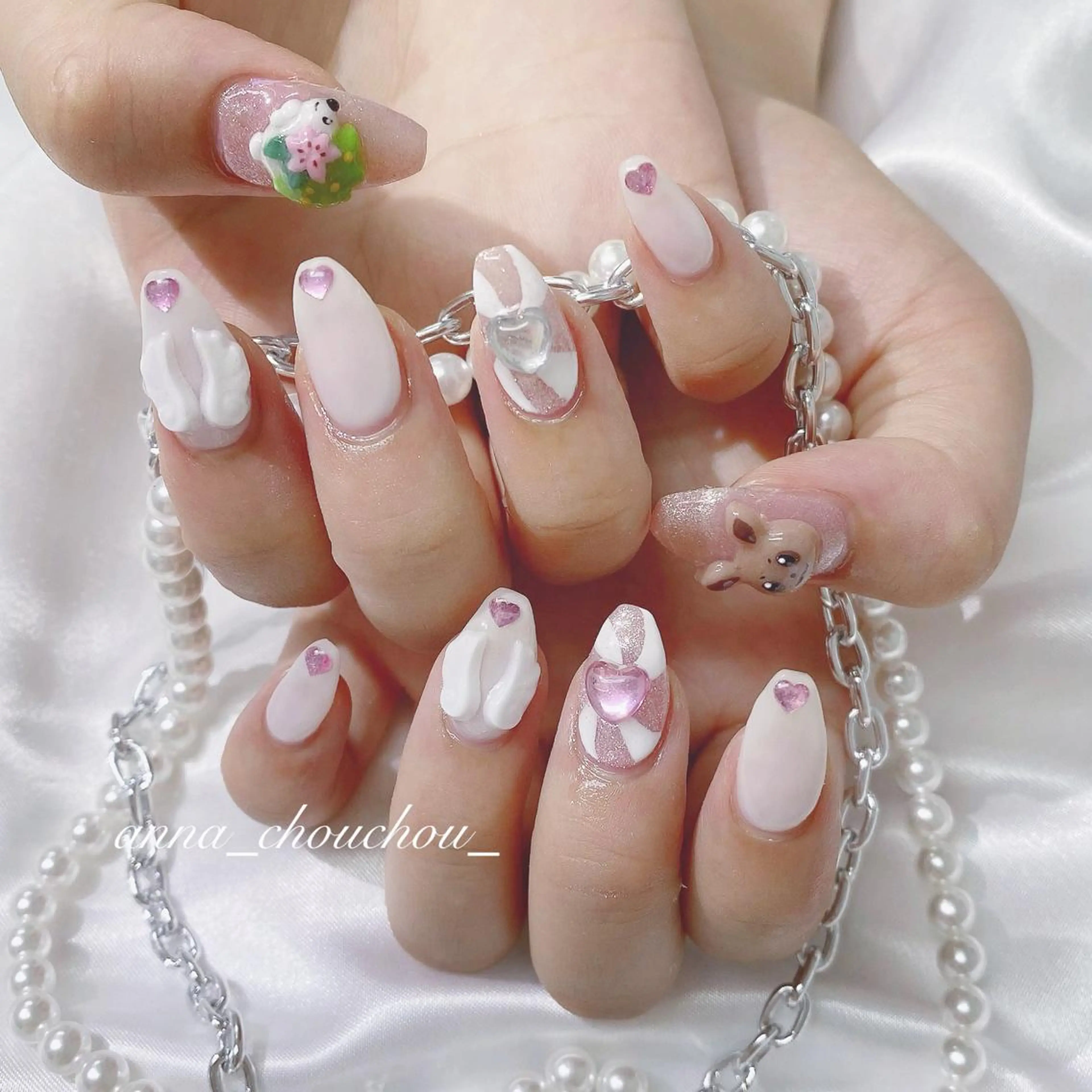 ネイル アートネイル Anna Sano⭐️のネイルデザイン