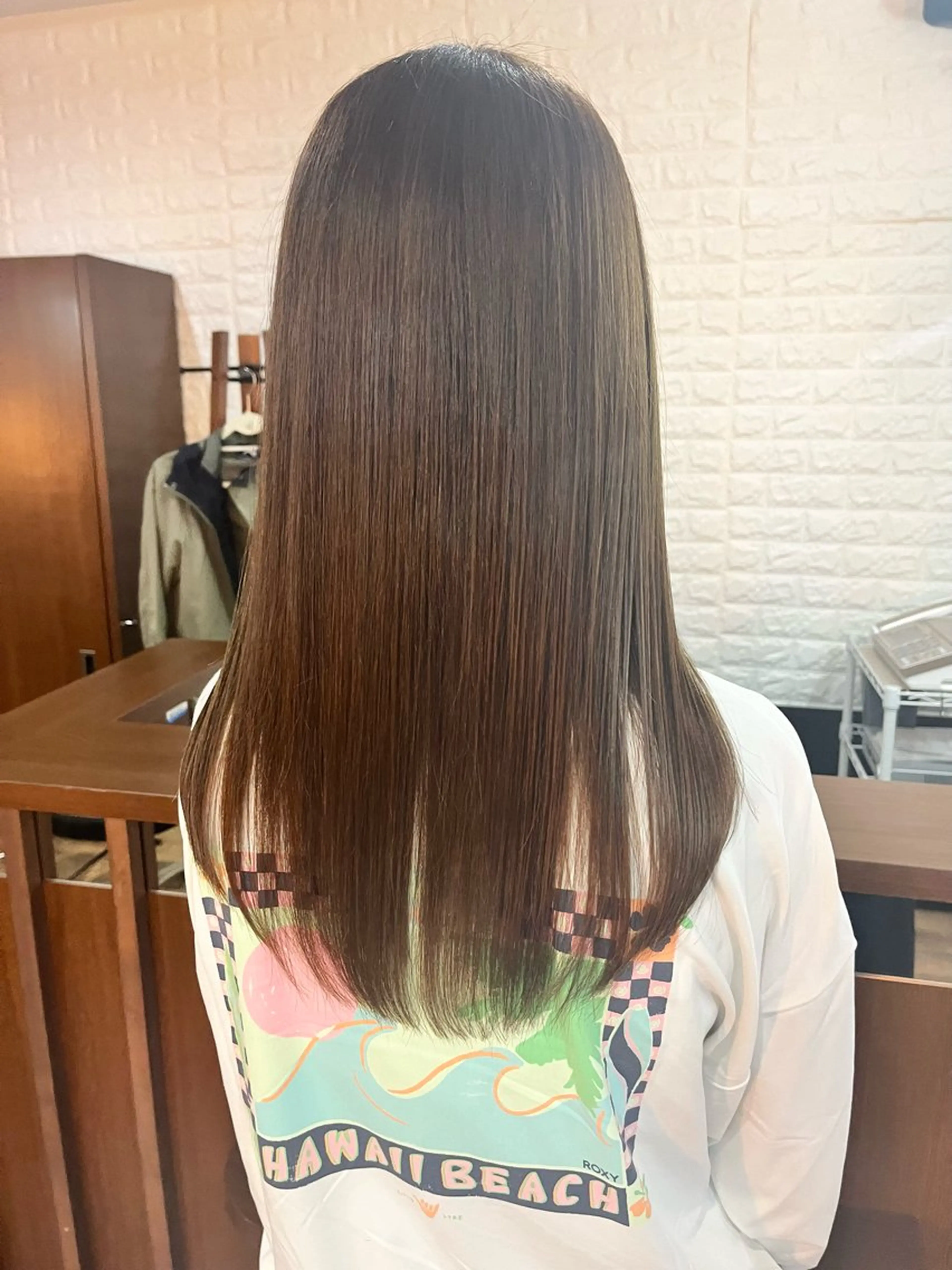 カット & 縮毛矯正＆カラー　※ブリーチされてる方は不可の写真