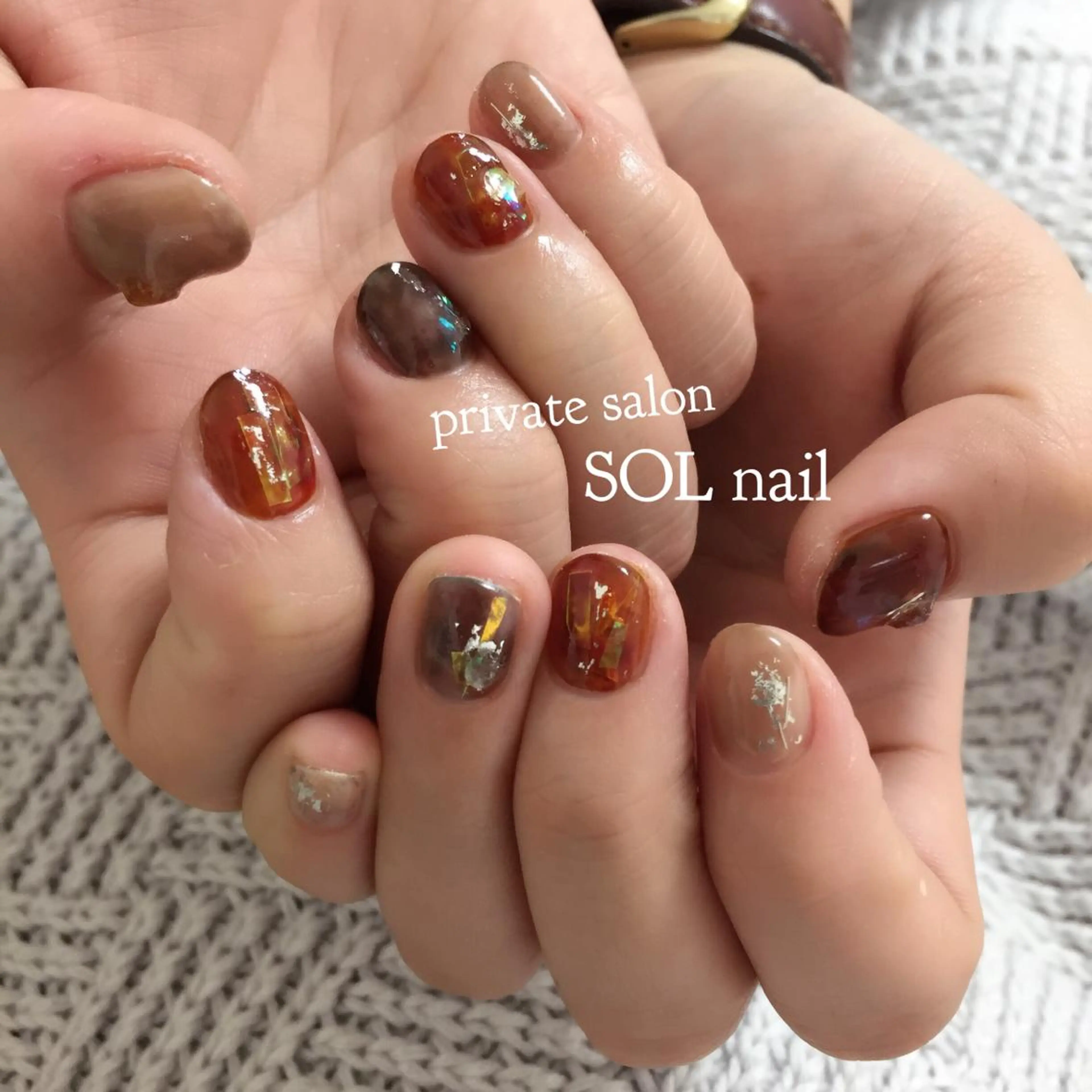 ネイル SOL NAILのネイルデザイン