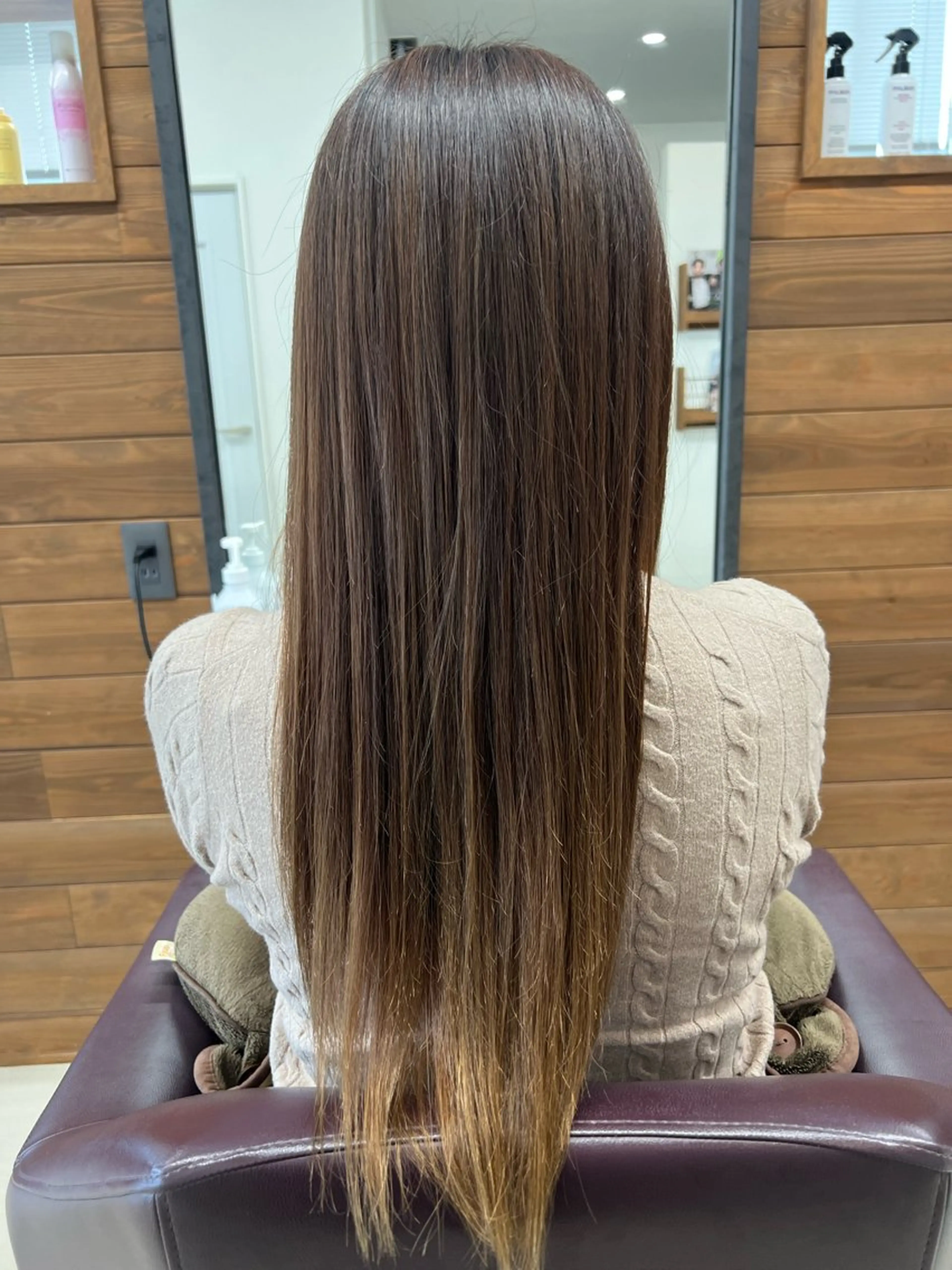 ロング amoa所属・野沢 亜美のヘアスタイル