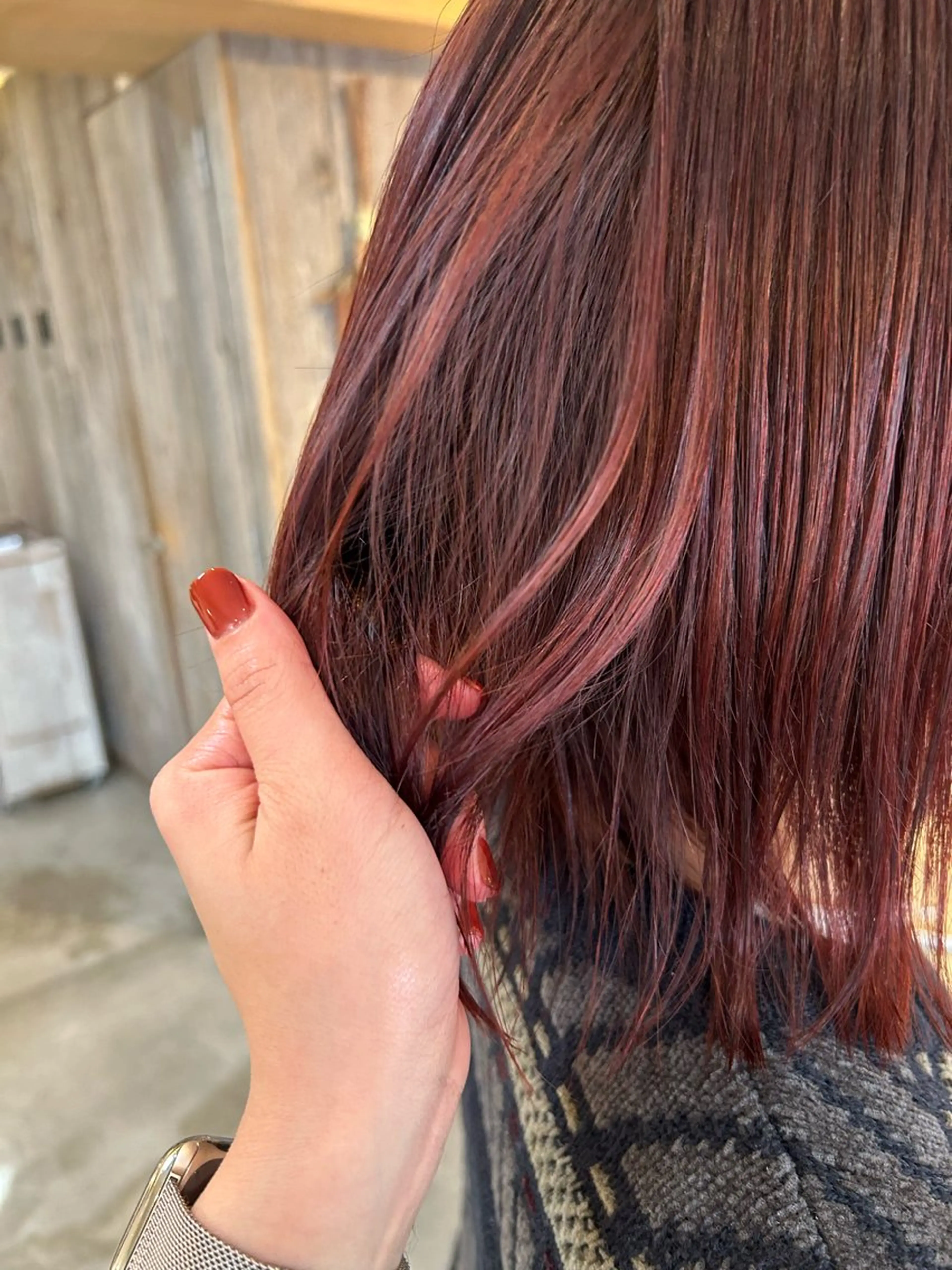 ミディアム dulce oro所属・円山/ブリーチ/暖色 Kiriのヘアスタイル