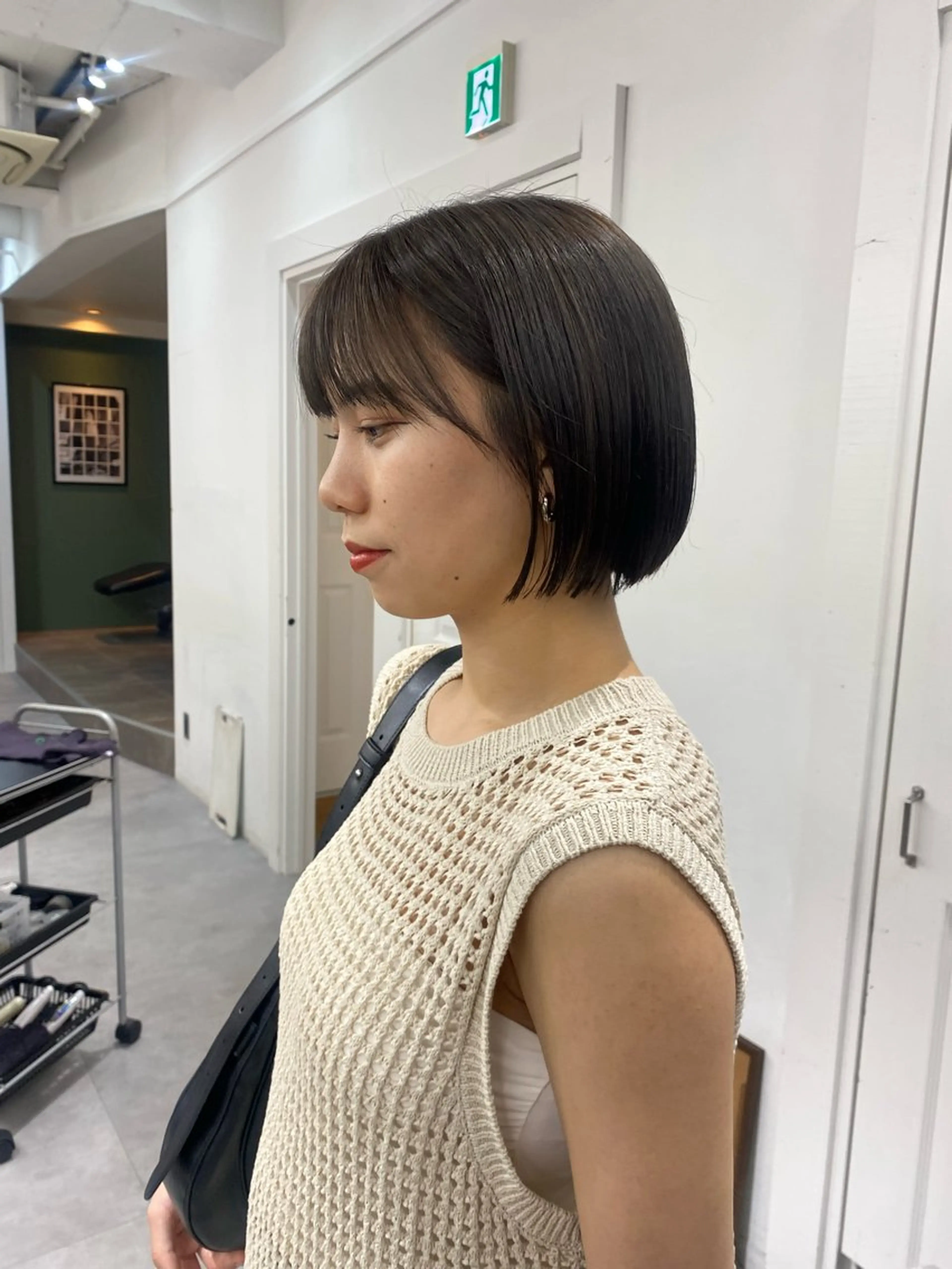 ショート カット トリートメント レイヤーボブ/ 艶カラー/サナ🌼のヘアスタイル