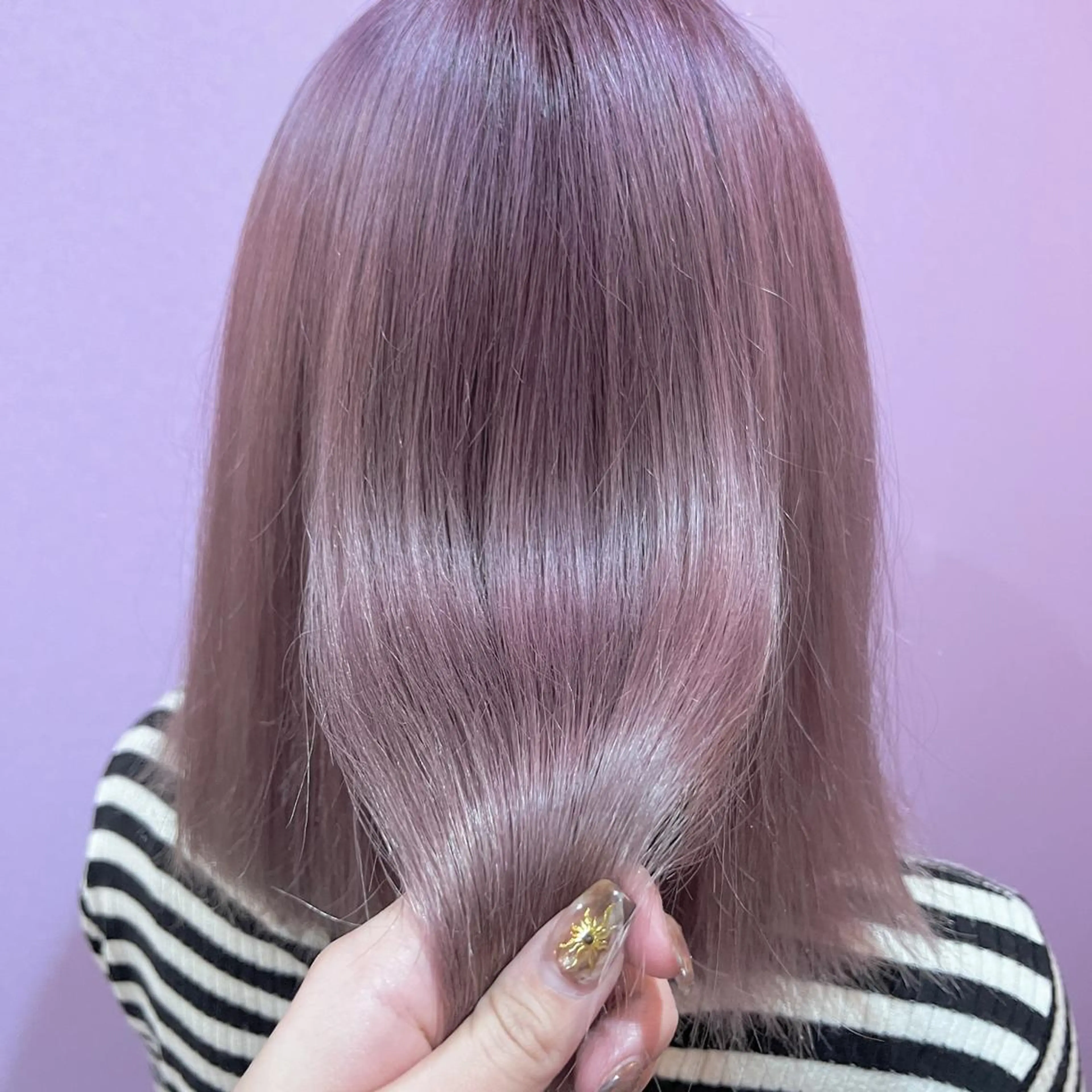 ミディアム カラー ちび編み込みエクステ YUMA🐮のヘアスタイル