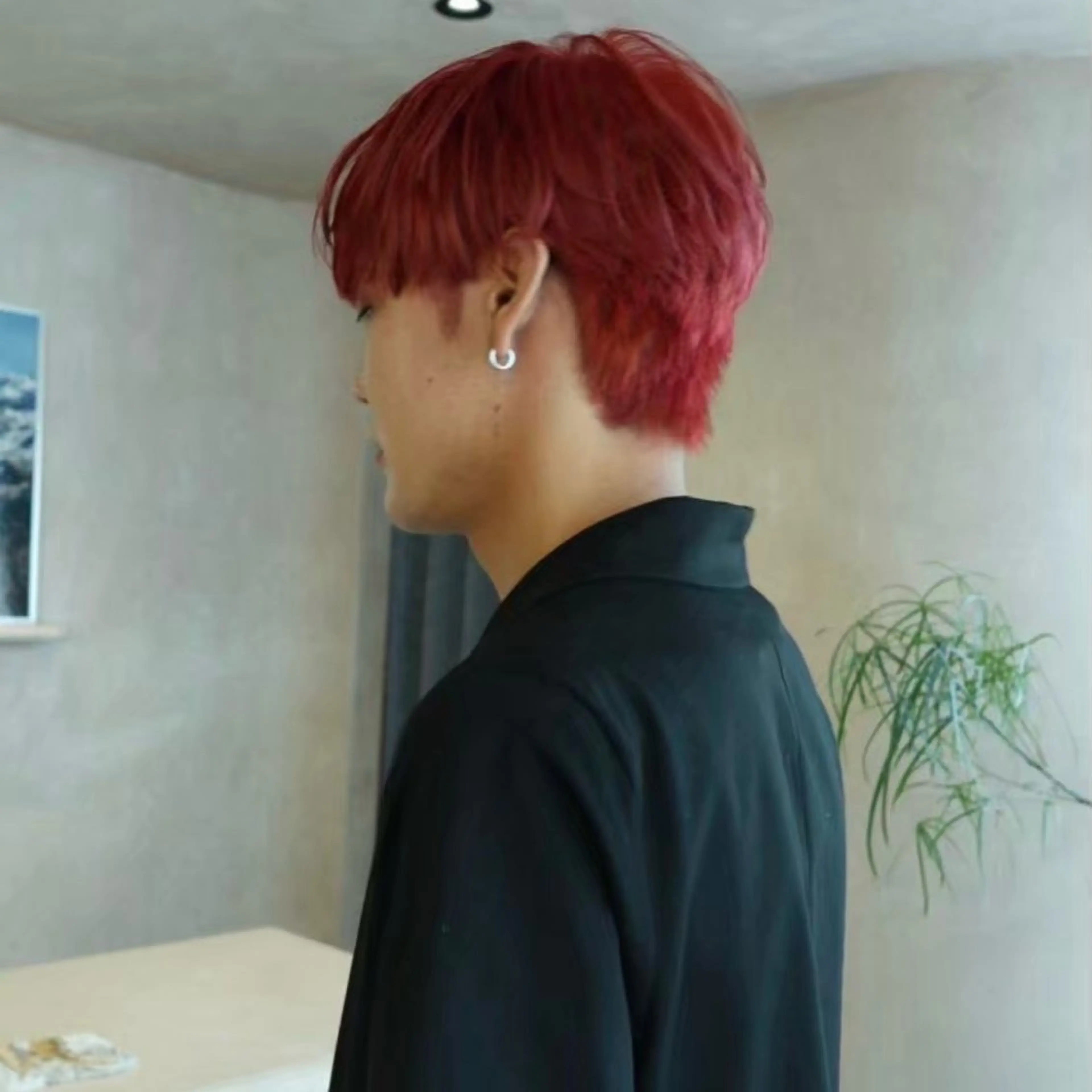 ショート カラー メンズ メンズブリーチ ブリーチ ヘアカラー Bërg所属・Bërg mimi ‎ ౨ৎ⋆のヘアスタイル