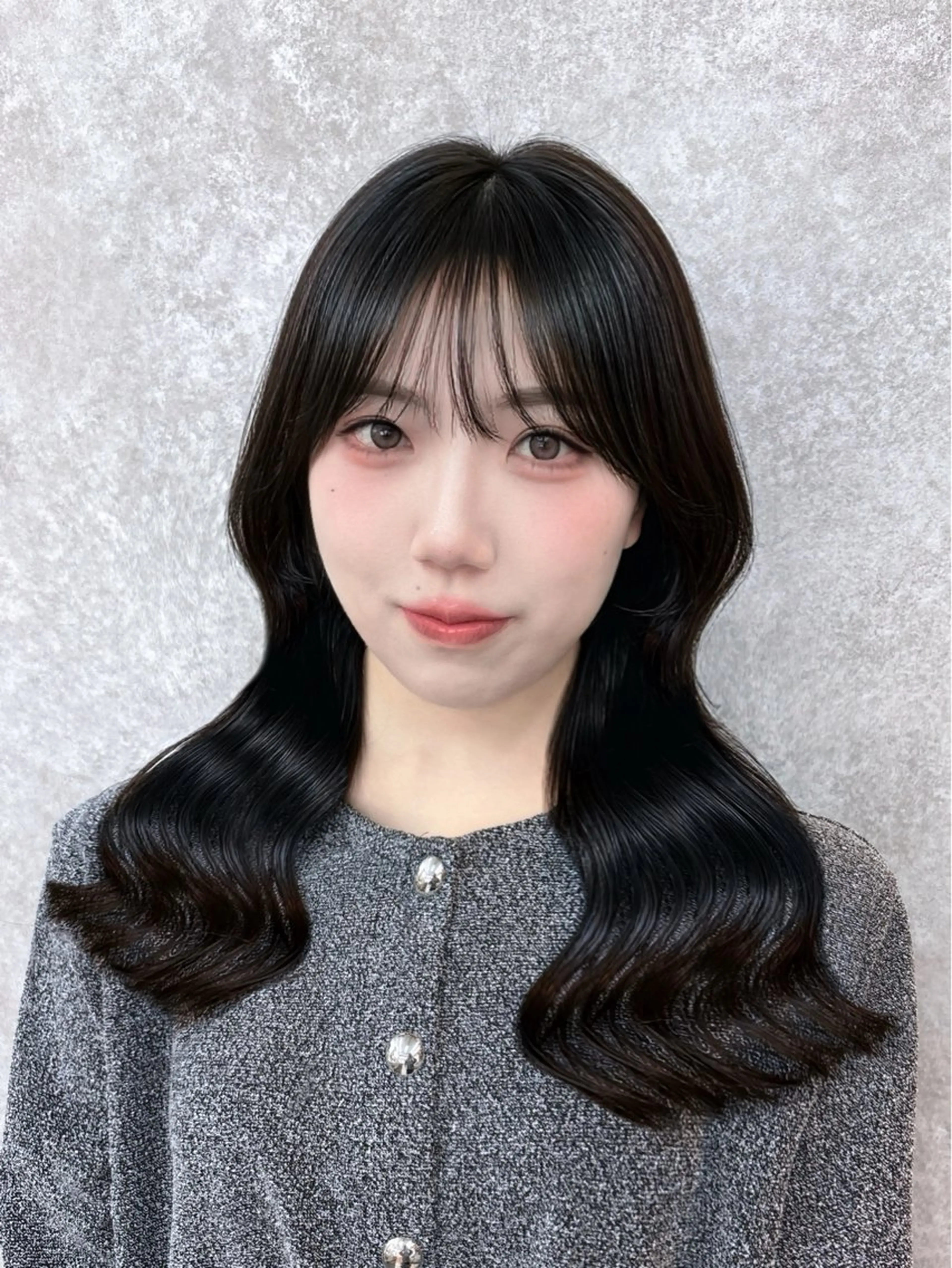 ミディアム カラー ヘアカラー 🫧そあん🫧大宮 カットモデル様募集中のヘアスタイル