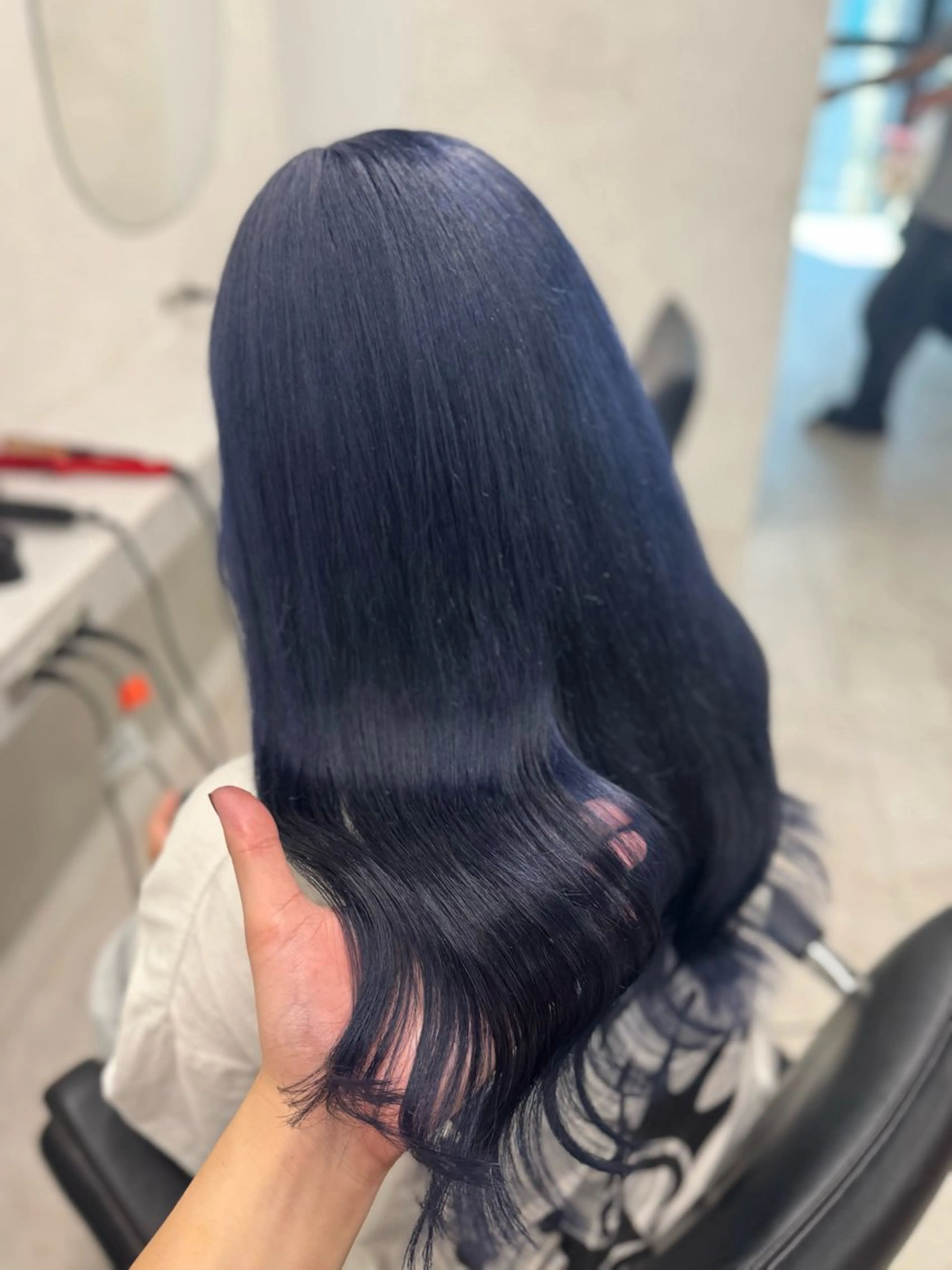 ロング ヘアカラー 🌟YUYA/寒色/ エクステ/ハイトーンのヘアスタイル