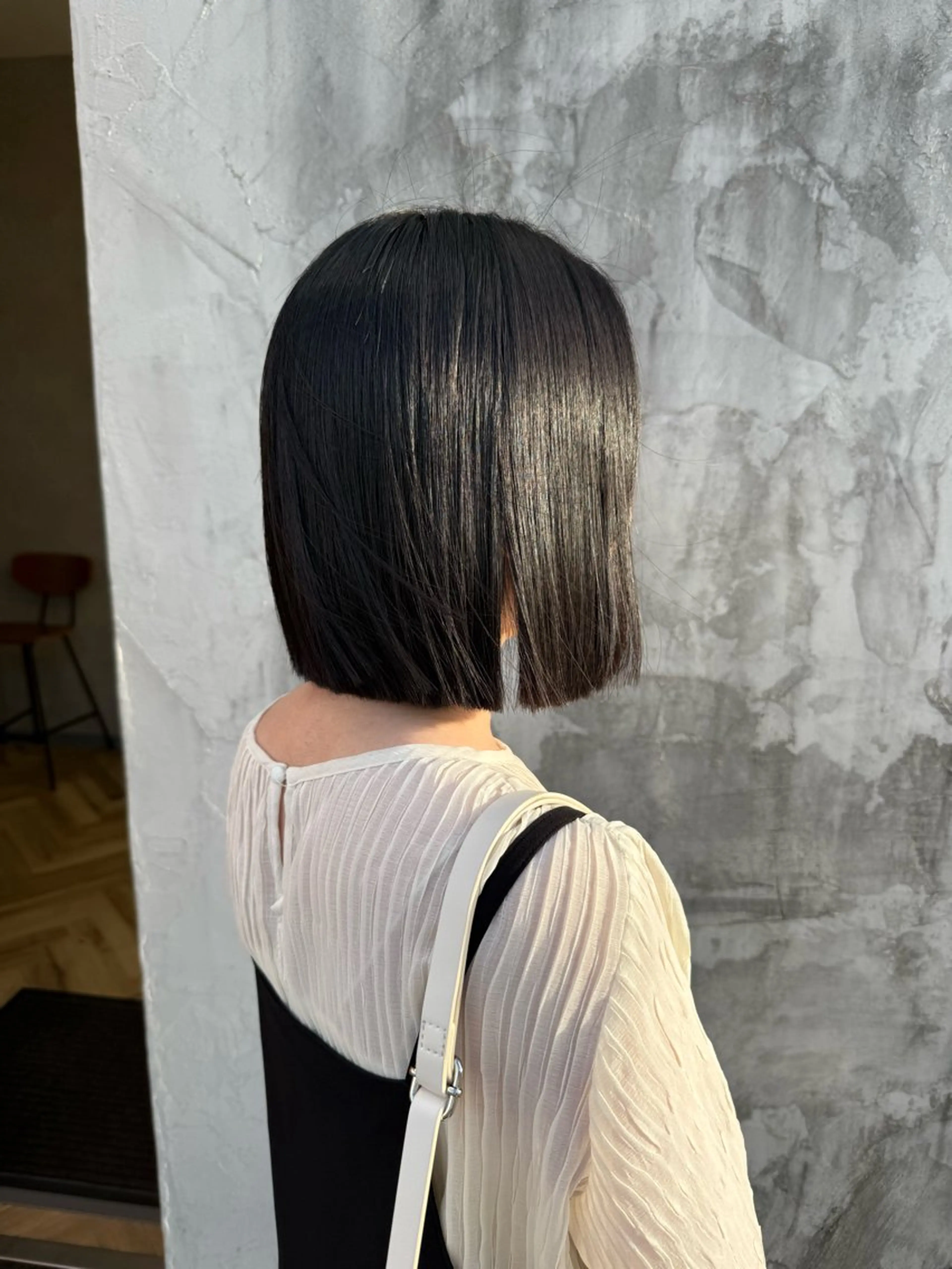 ショート カラー カット ヘアカラー トリートメント 伶風/ボブ/ ヘーゼルベージュのヘアスタイル