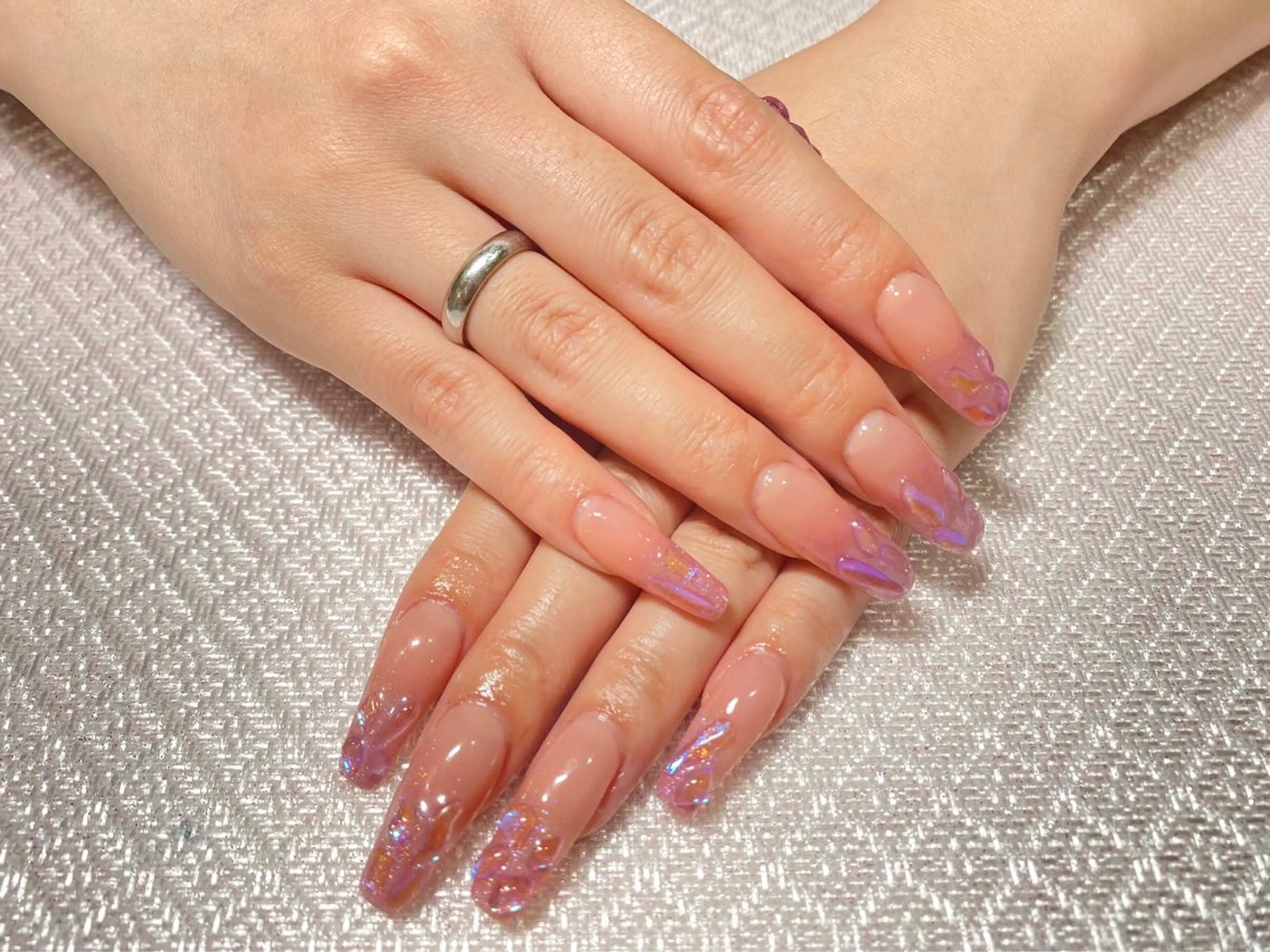 スカルプ長さだし10本(クリア)の写真