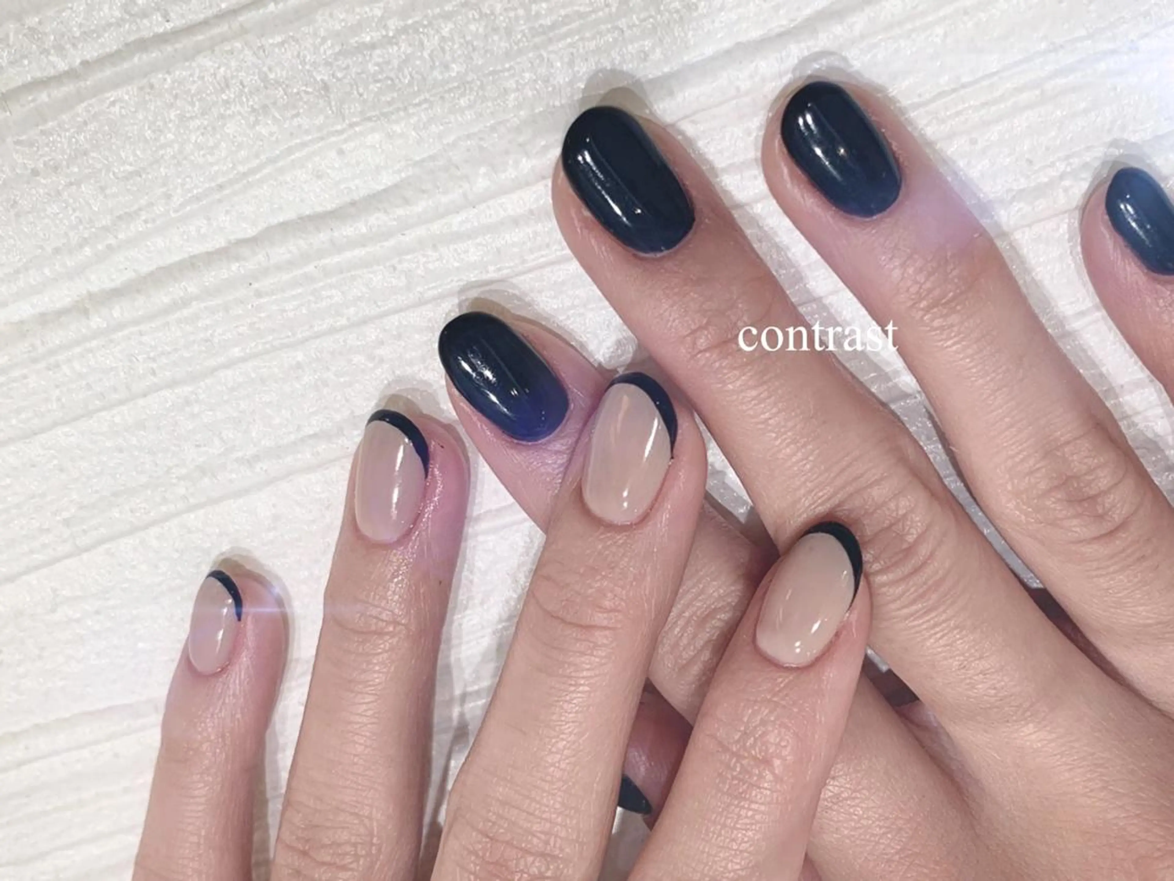 ショート m kaori𓃟のネイルデザイン