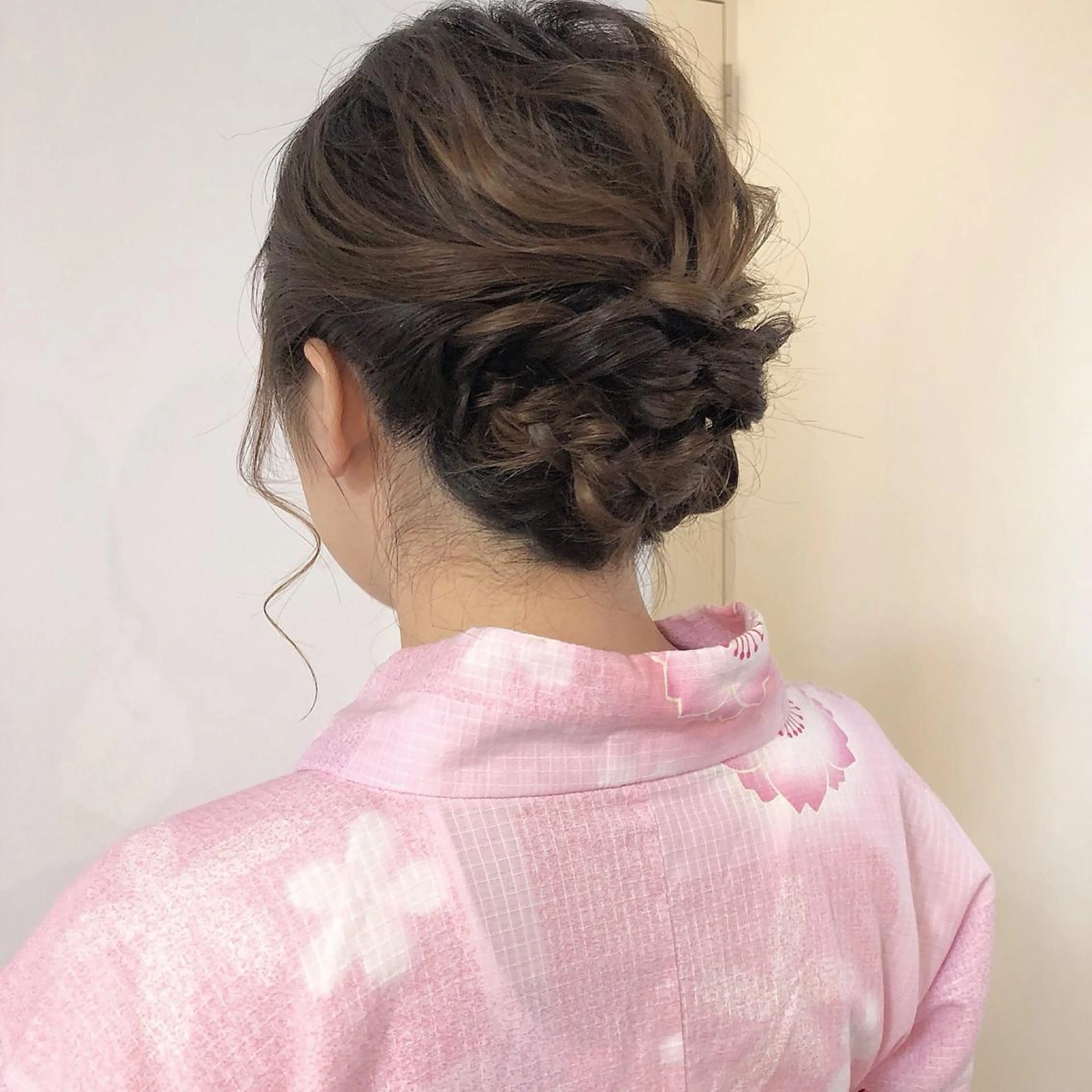 ヘアアレンジ 浴衣 榎園 由美のヘアスタイル